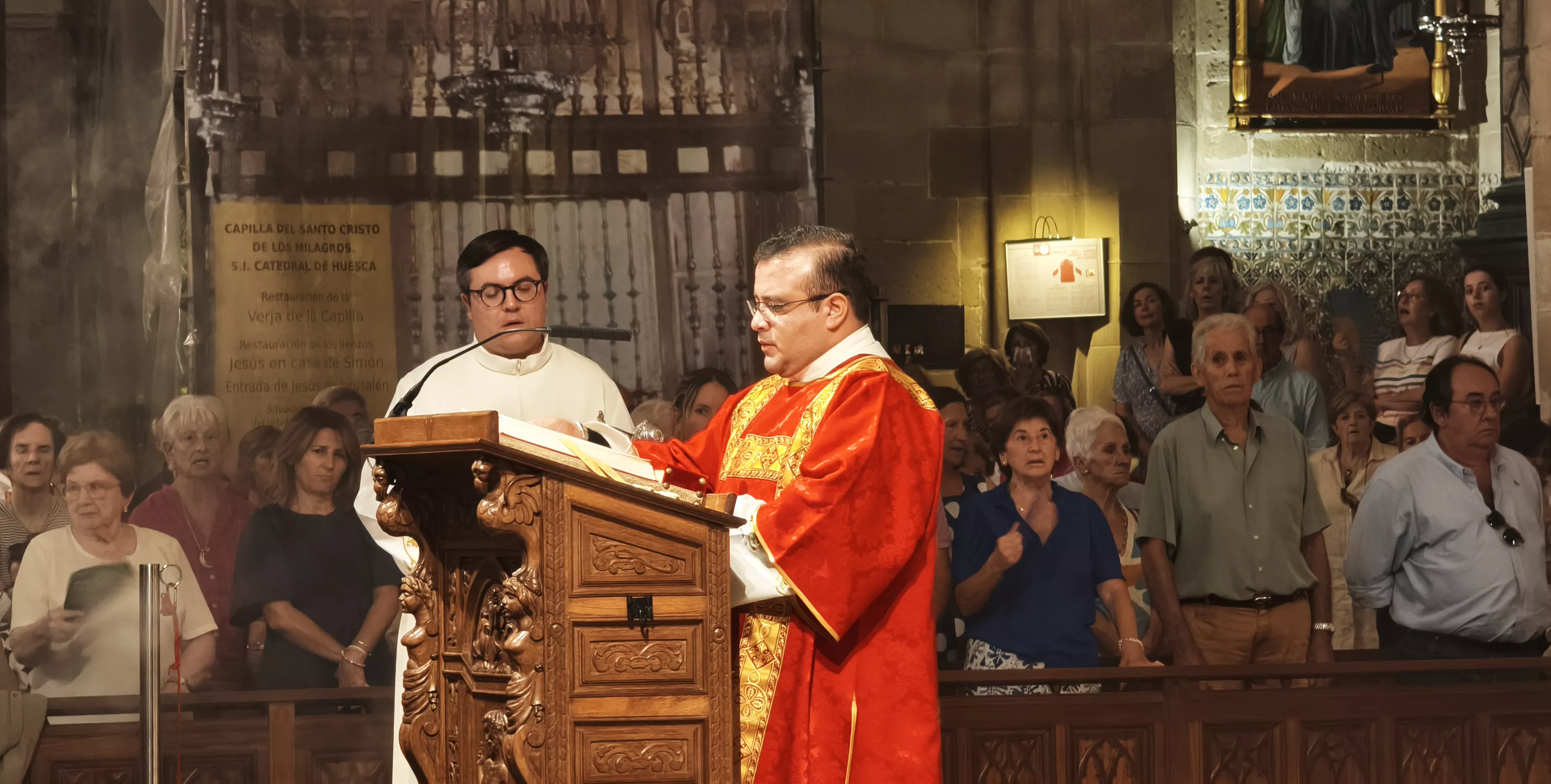  Festividad del Santo Cristo de los Milagros en Huesca. Foto María José Sampietro Brosed