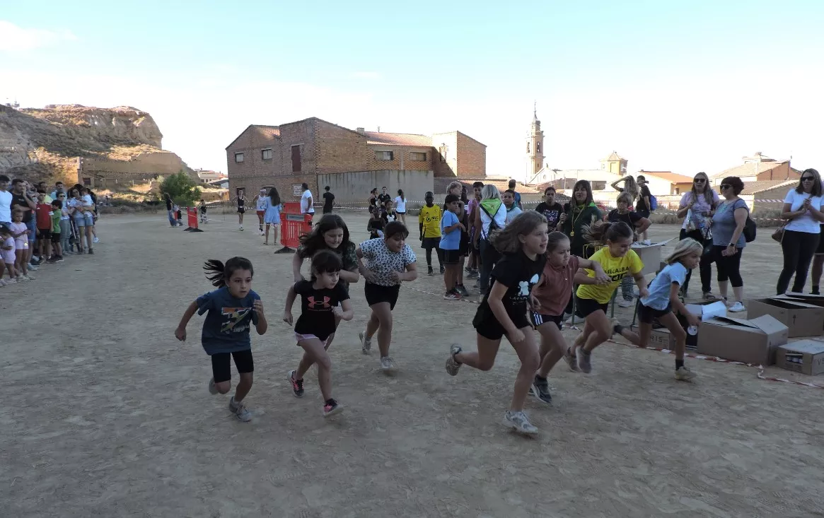 Salida de las niñas de 8 y 9 años