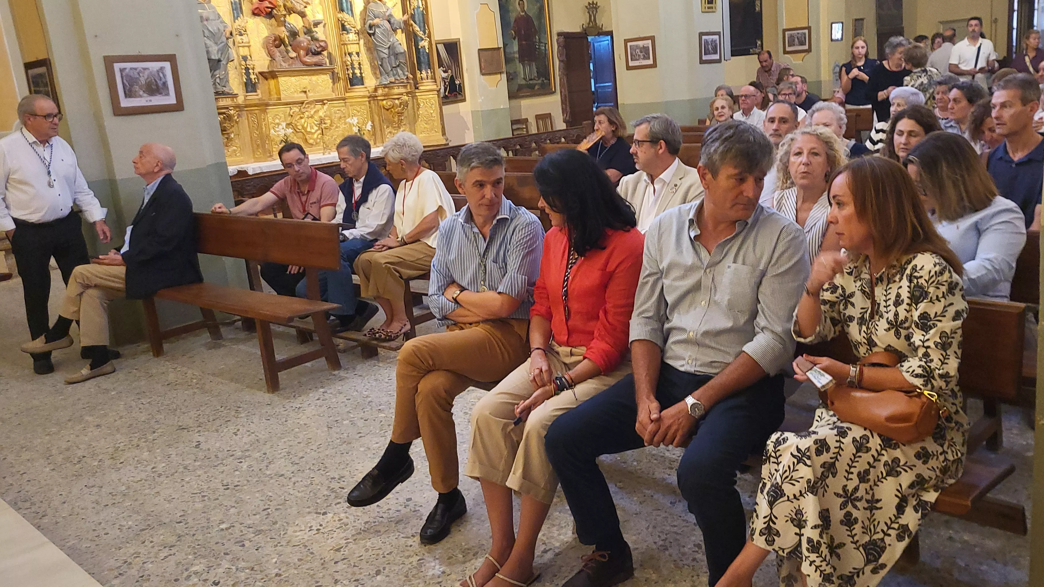 Celebración de la Cofradía de Nuestra Señora de Cillas. Foto Mercedes Manterola
