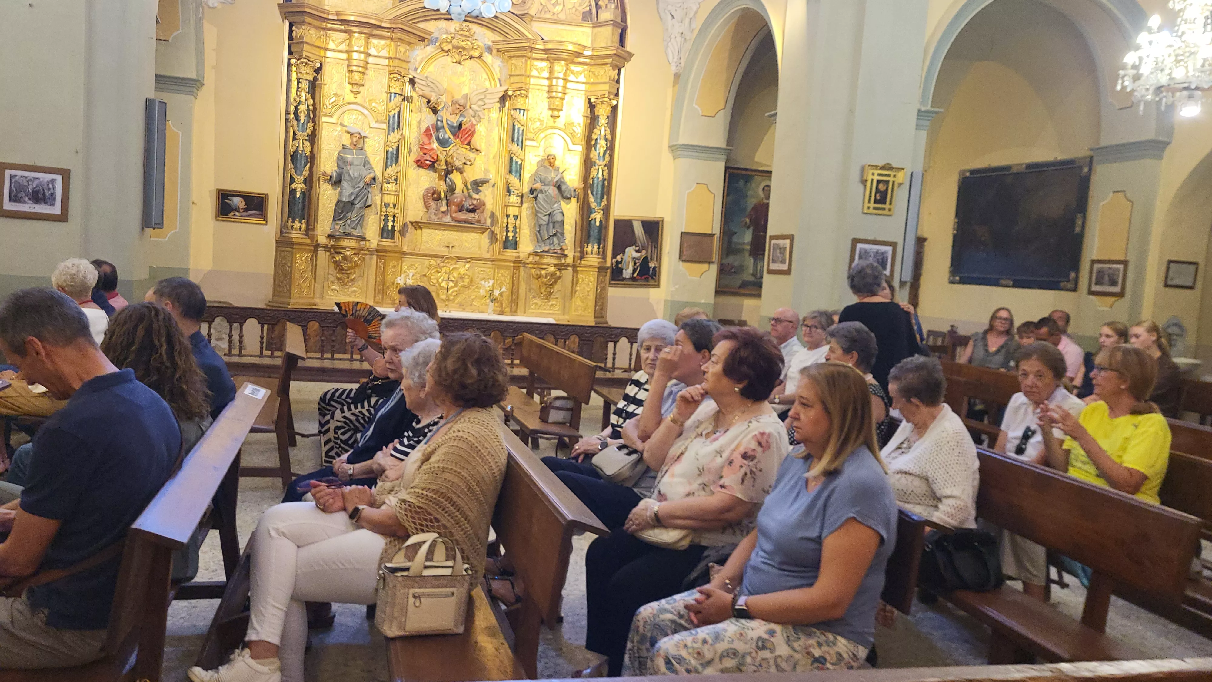 Celebración de la Cofradía de Nuestra Señora de Cillas. Foto Mercedes Manterola