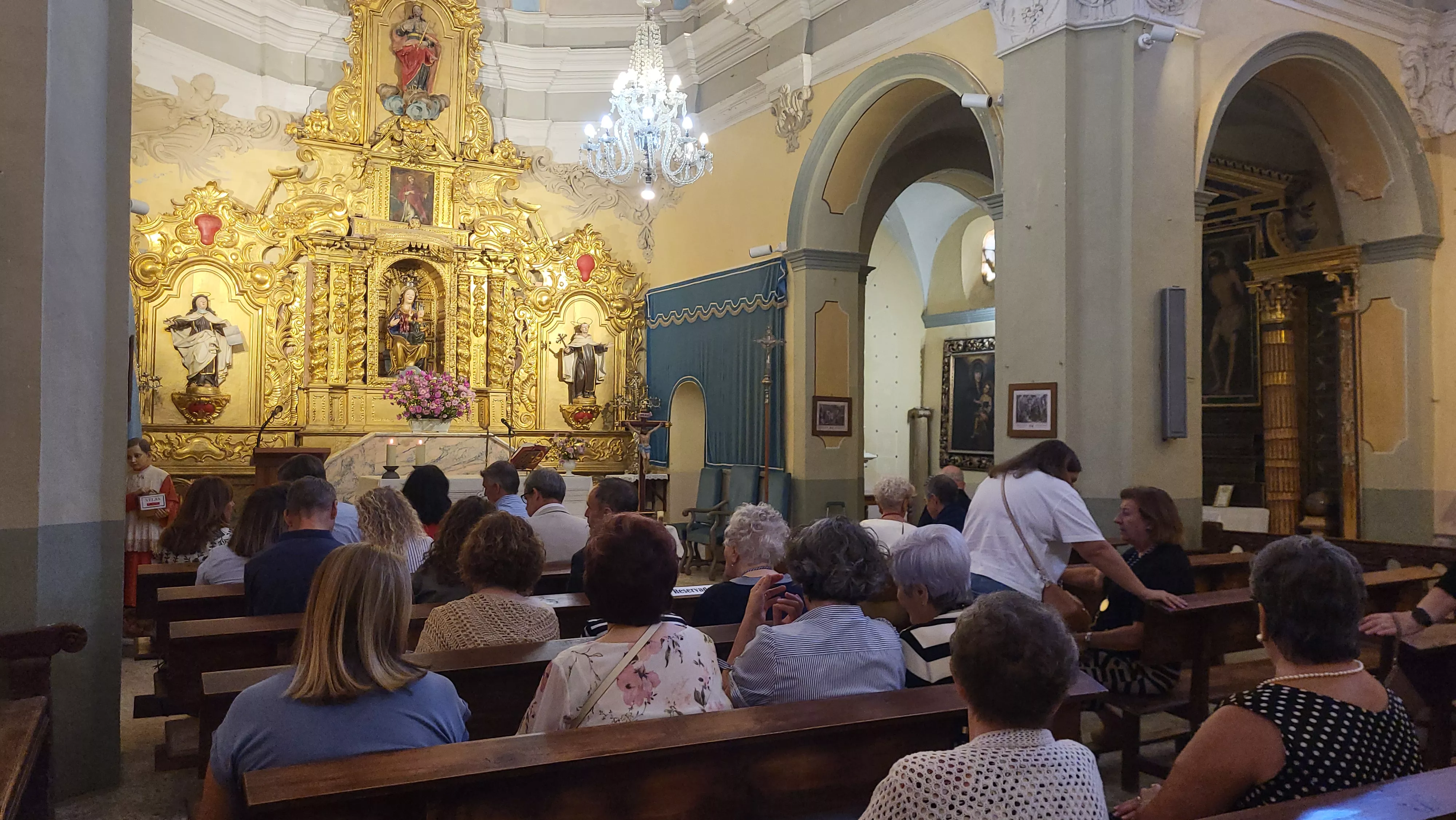 Celebración de la Cofradía de Nuestra Señora de Cillas. Foto Mercedes Manterola
