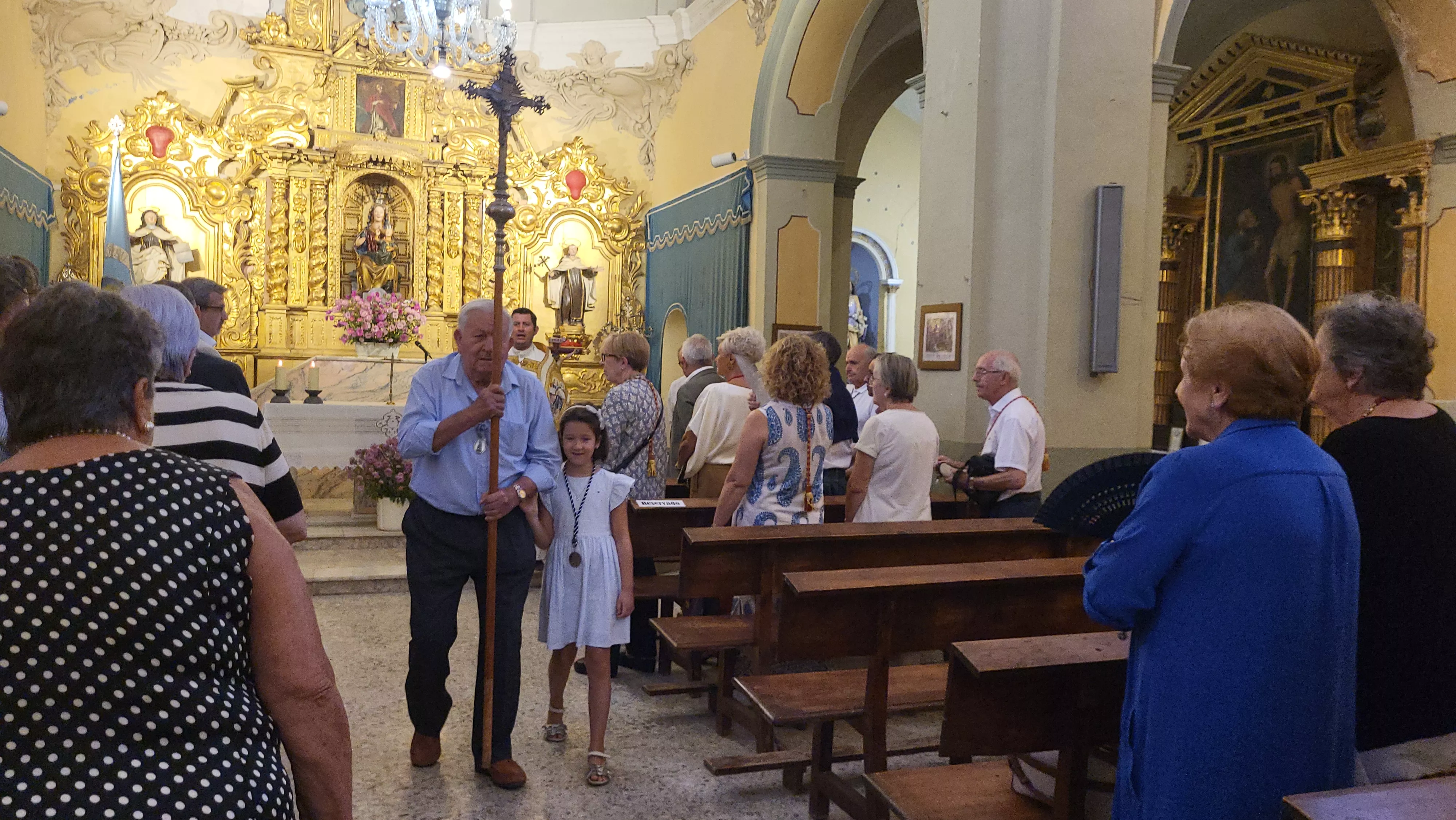 Celebración de la Cofradía de Nuestra Señora de Cillas. Foto Mercedes Manterola
