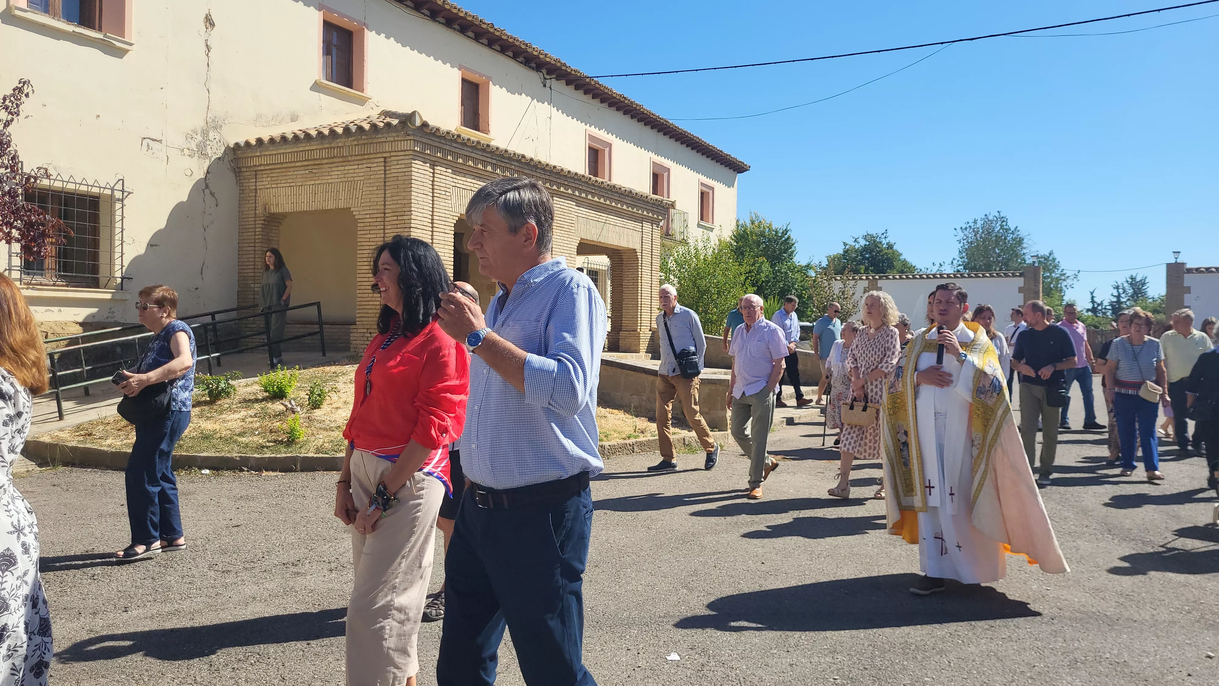 Celebración de la Cofradía de Nuestra Señora de Cillas. Foto Mercedes Manterola