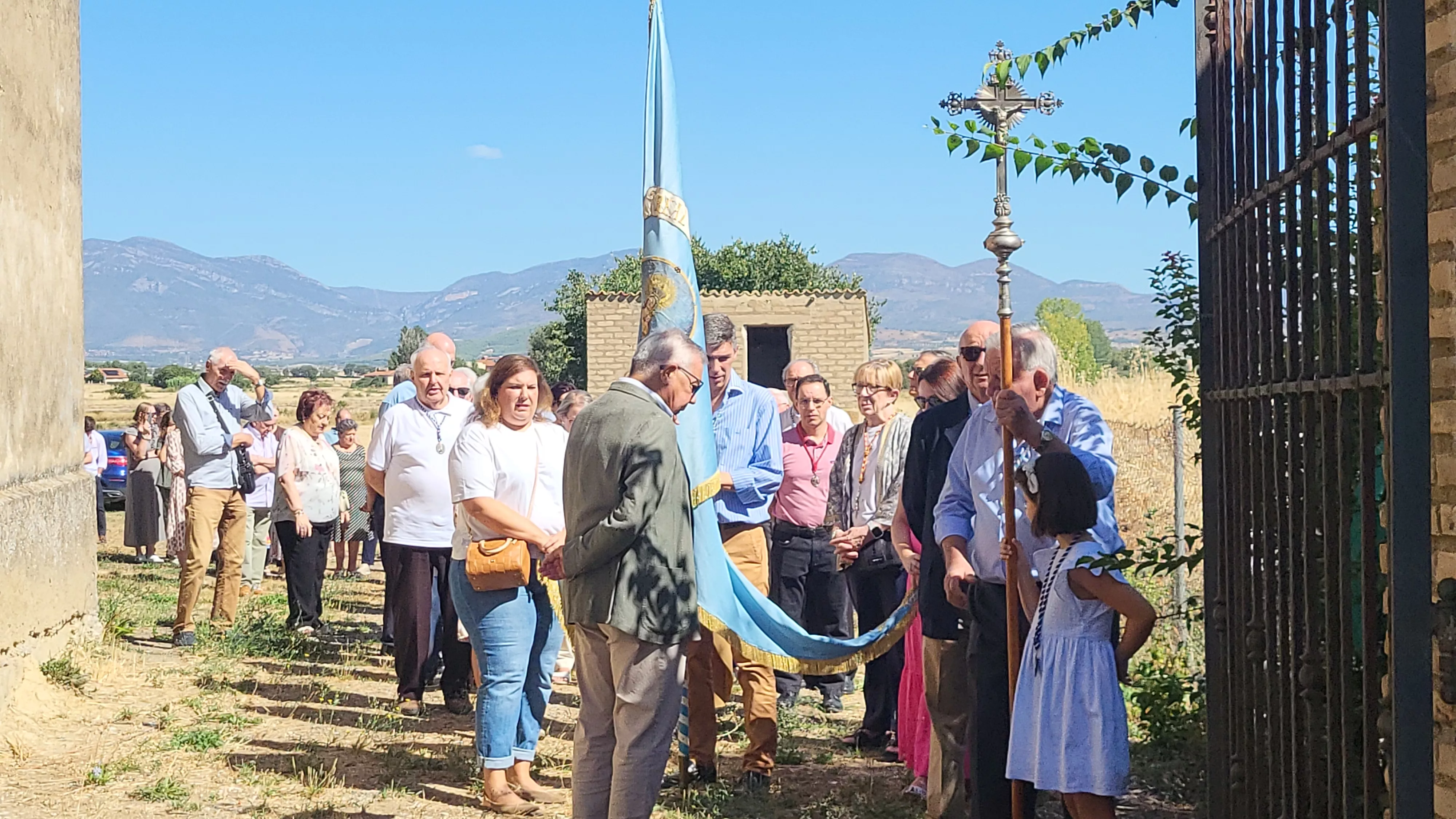 Celebración de la Cofradía de Nuestra Señora de Cillas. Foto Mercedes Manterola