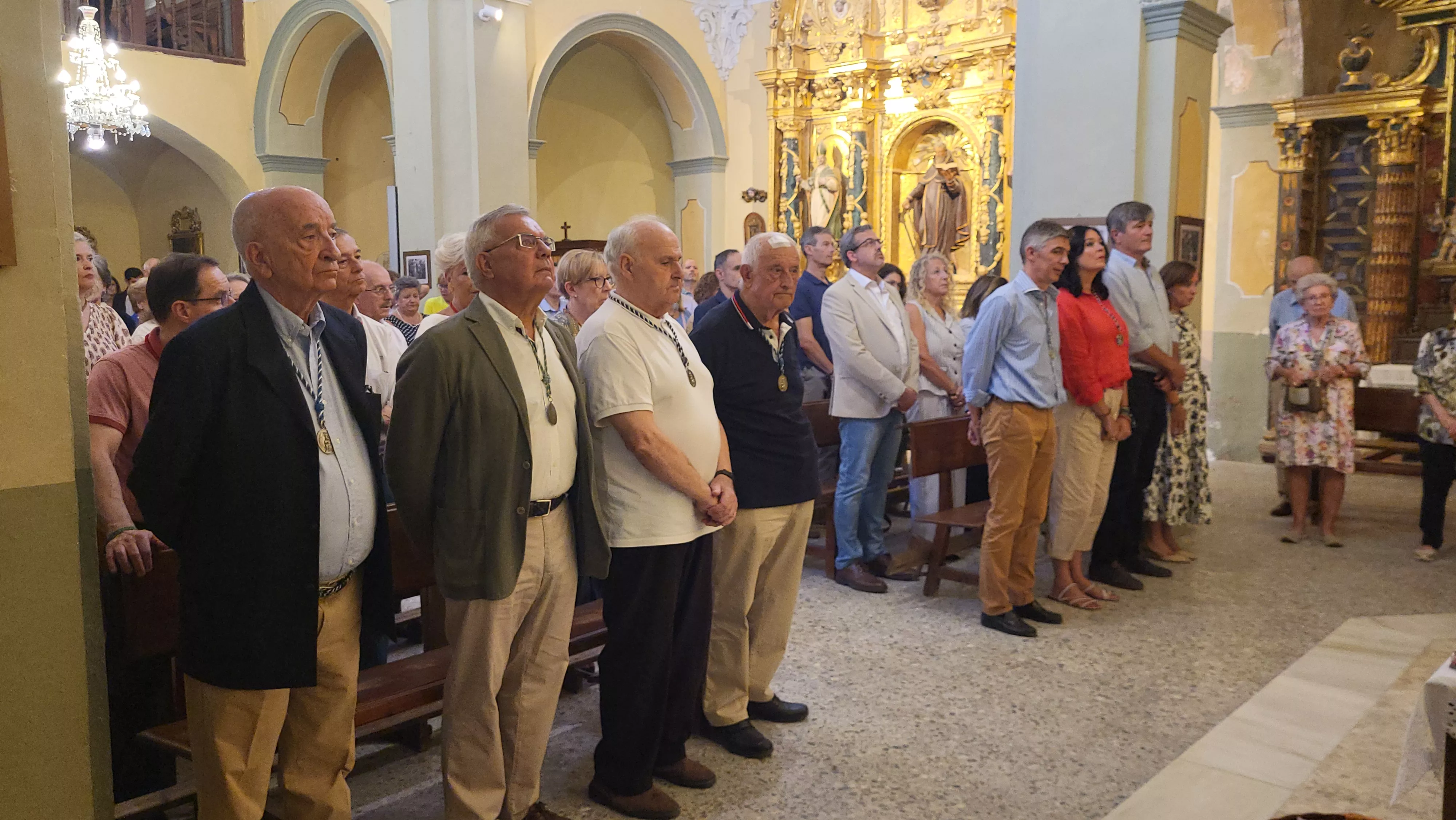 Celebración de la Cofradía de Nuestra Señora de Cillas. Foto Mercedes Manterola