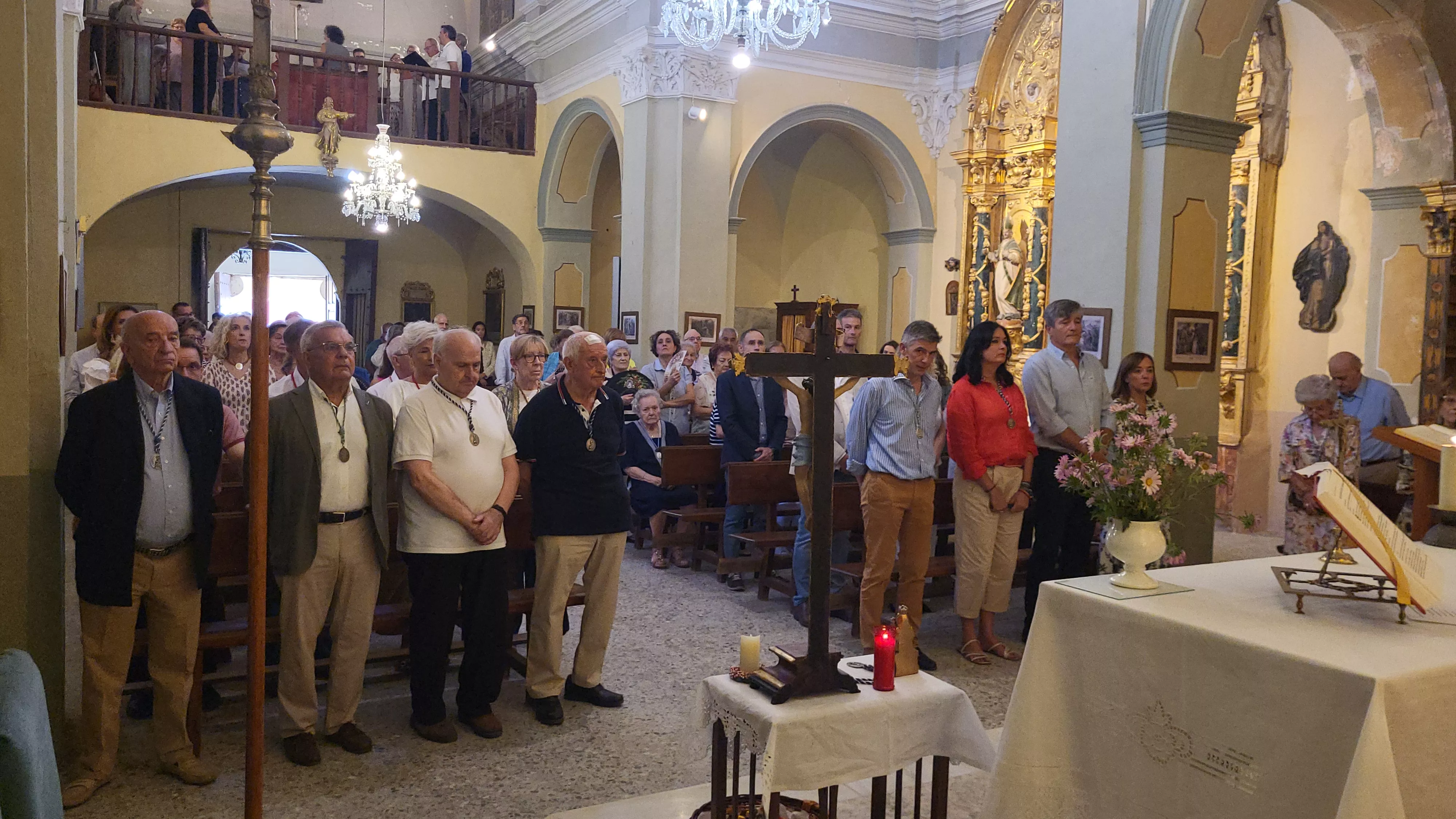 Celebración de la Cofradía de Nuestra Señora de Cillas. Foto Mercedes Manterola