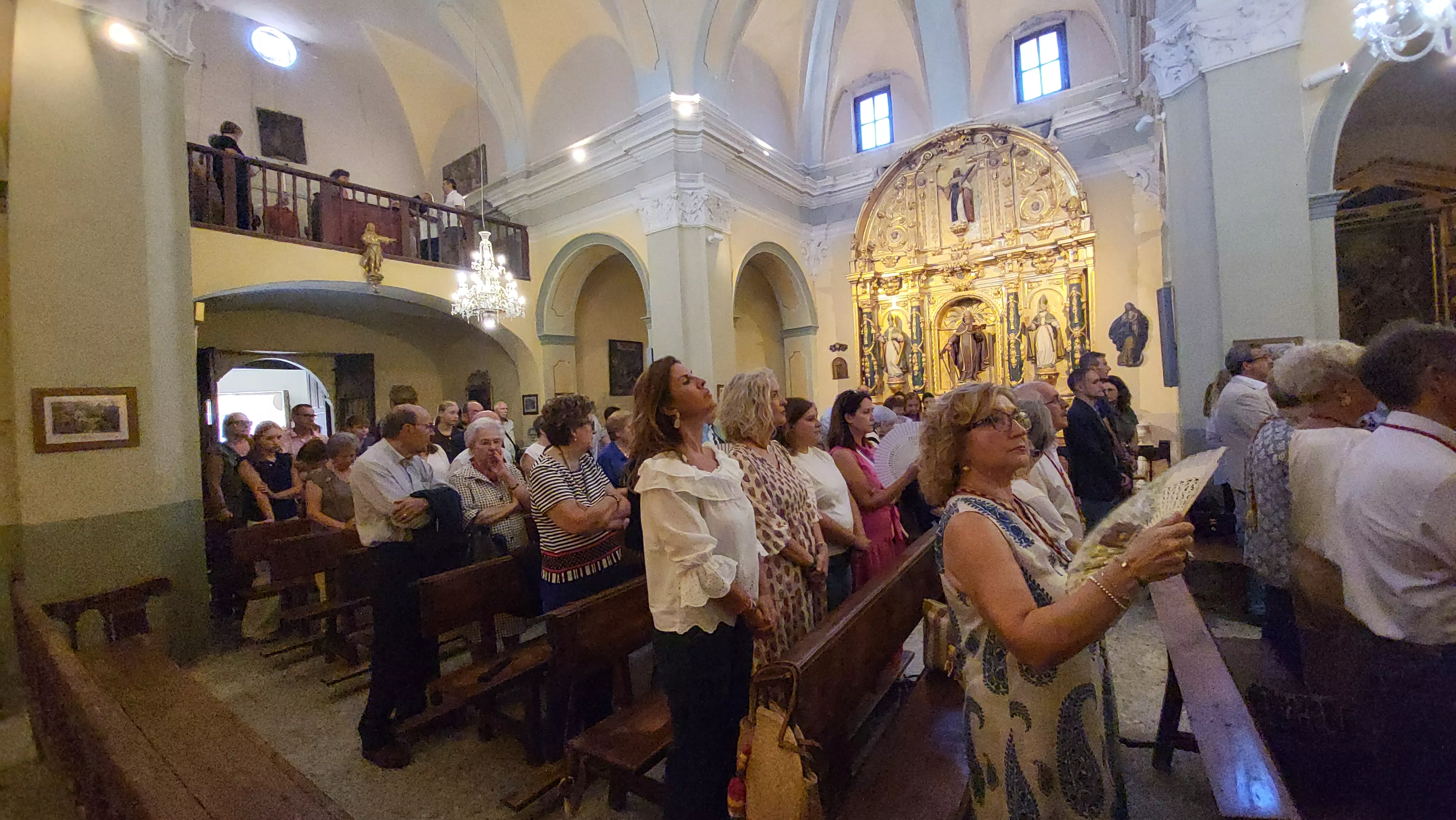 Celebración de la Cofradía de Nuestra Señora de Cillas. Foto Mercedes Manterola