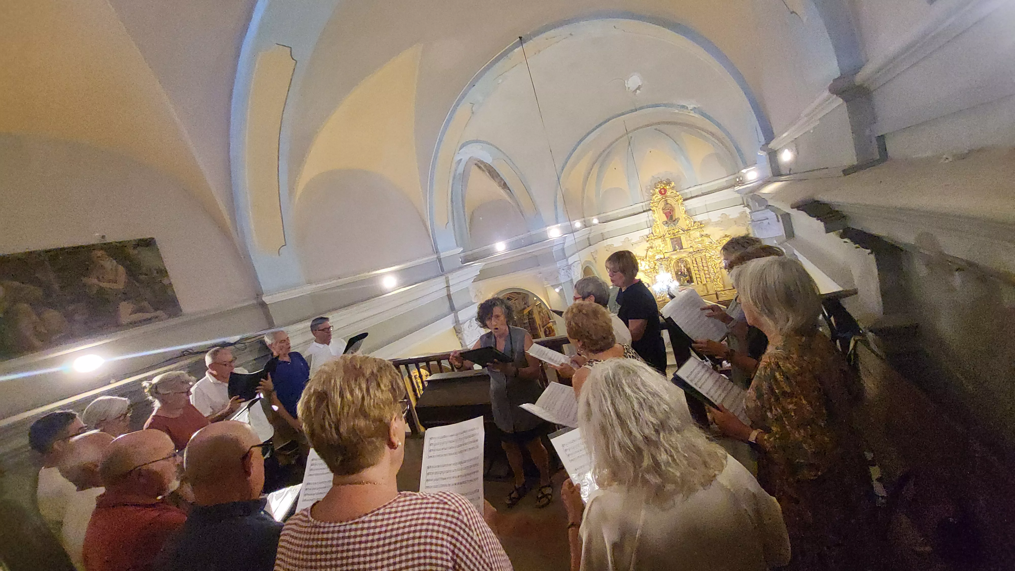 Celebración de la Cofradía de Nuestra Señora de Cillas. Foto Mercedes Manterola
