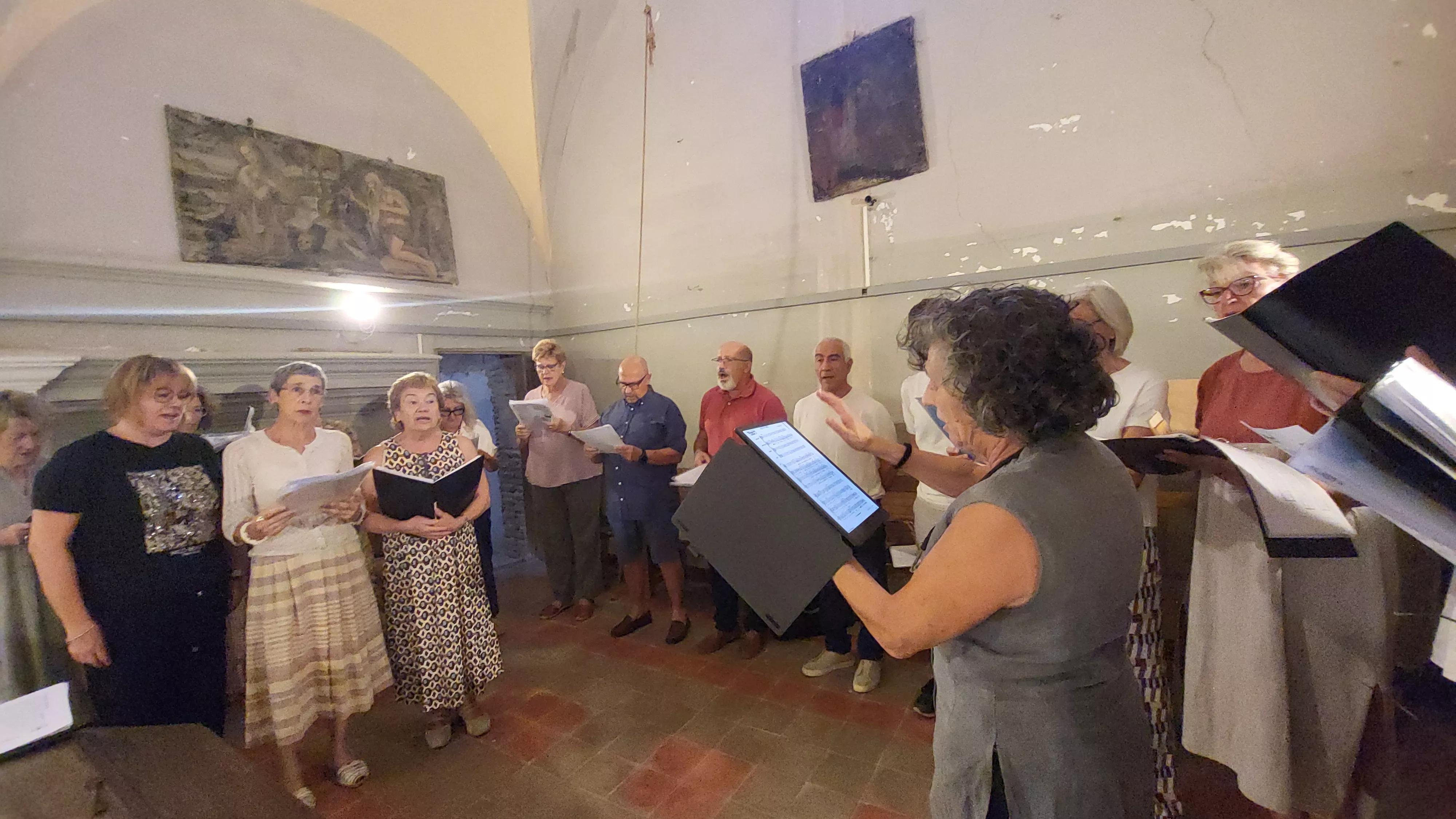 Celebración de la Cofradía de Nuestra Señora de Cillas. Foto Mercedes Manterola