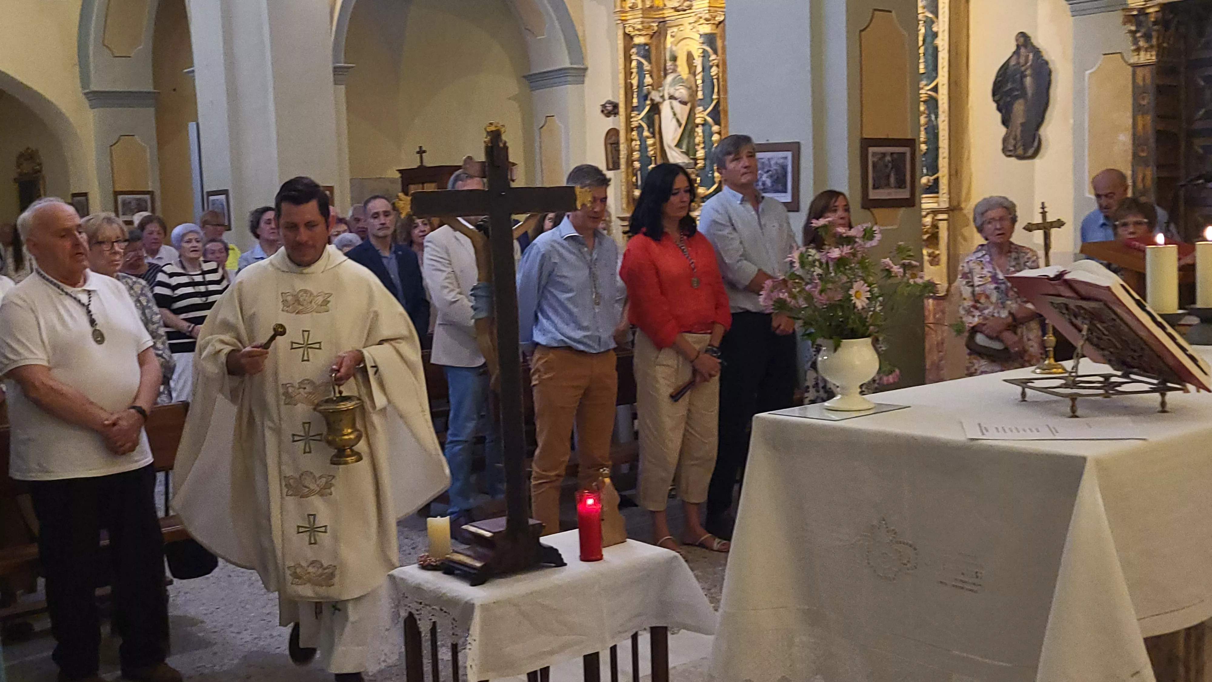 Celebración de la Cofradía de Nuestra Señora de Cillas. Foto Mercedes Manterola