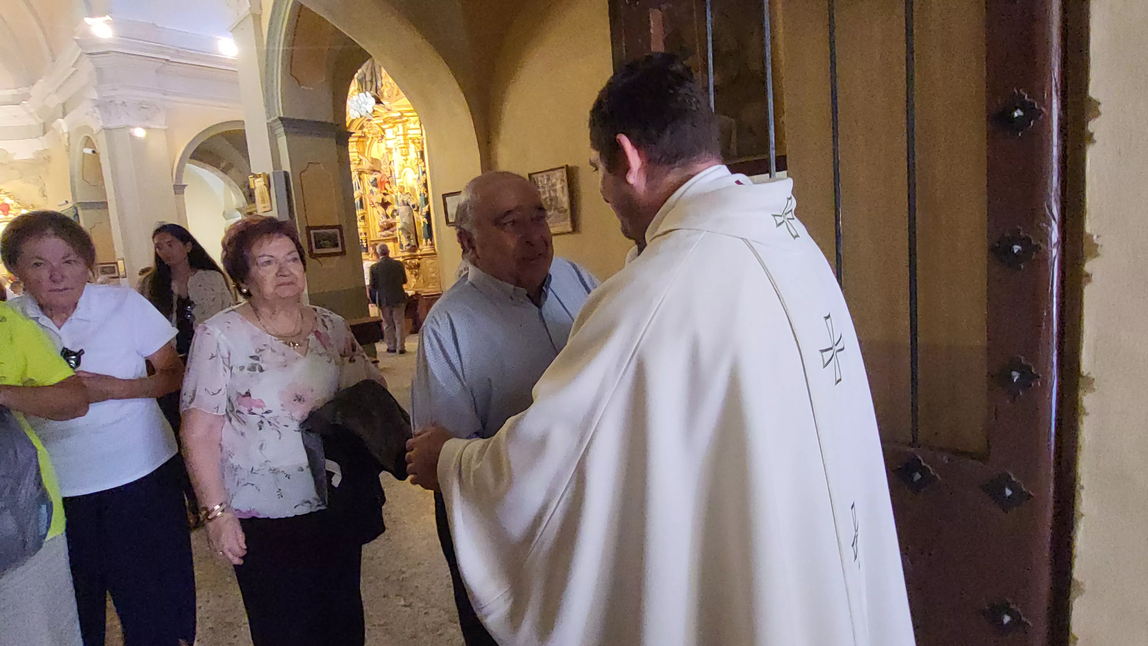 Celebración de la Cofradía de Nuestra Señora de Cillas. Foto Mercedes Manterola