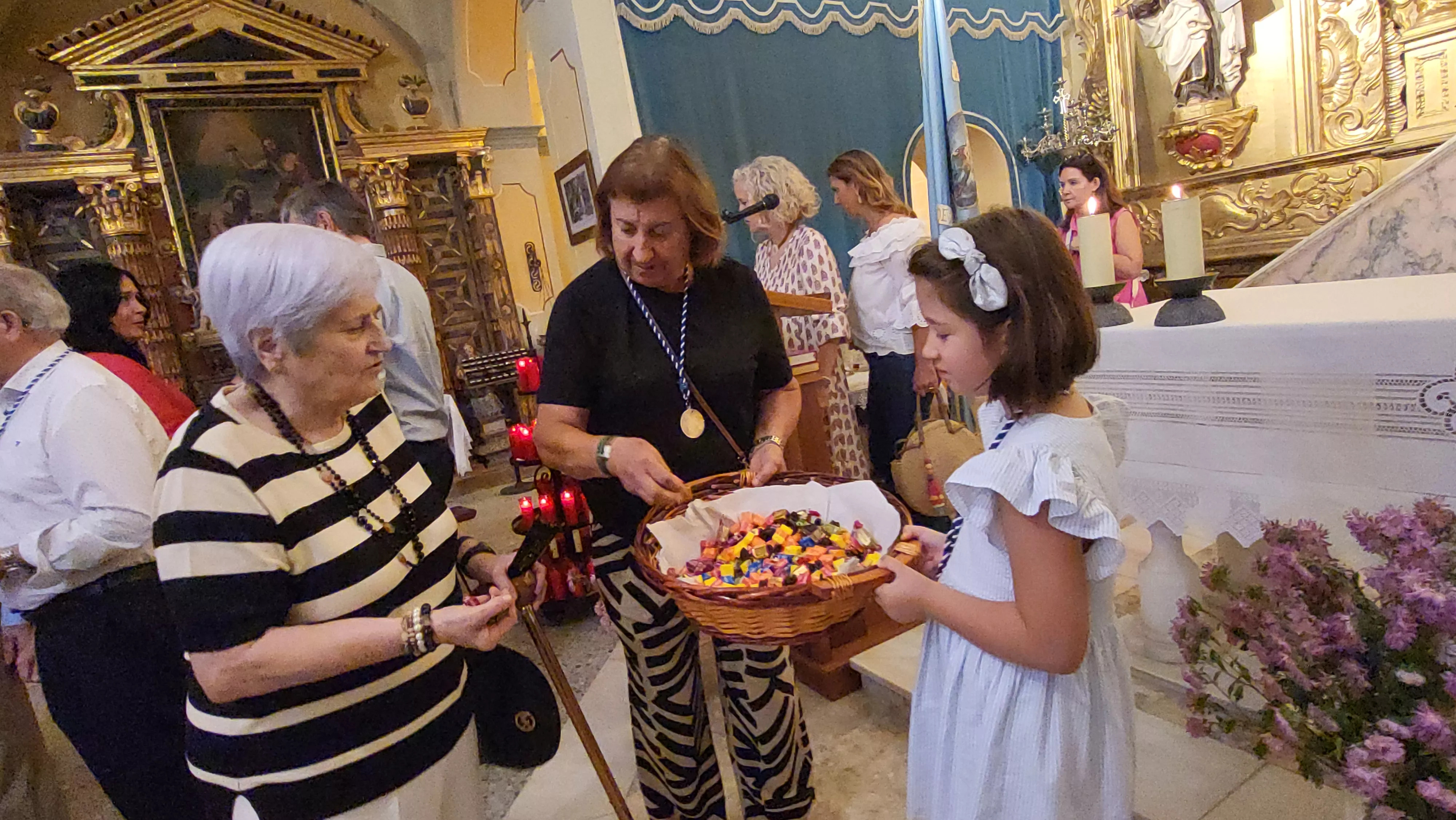 Celebración de la Cofradía de Nuestra Señora de Cillas. Foto Mercedes Manterola
