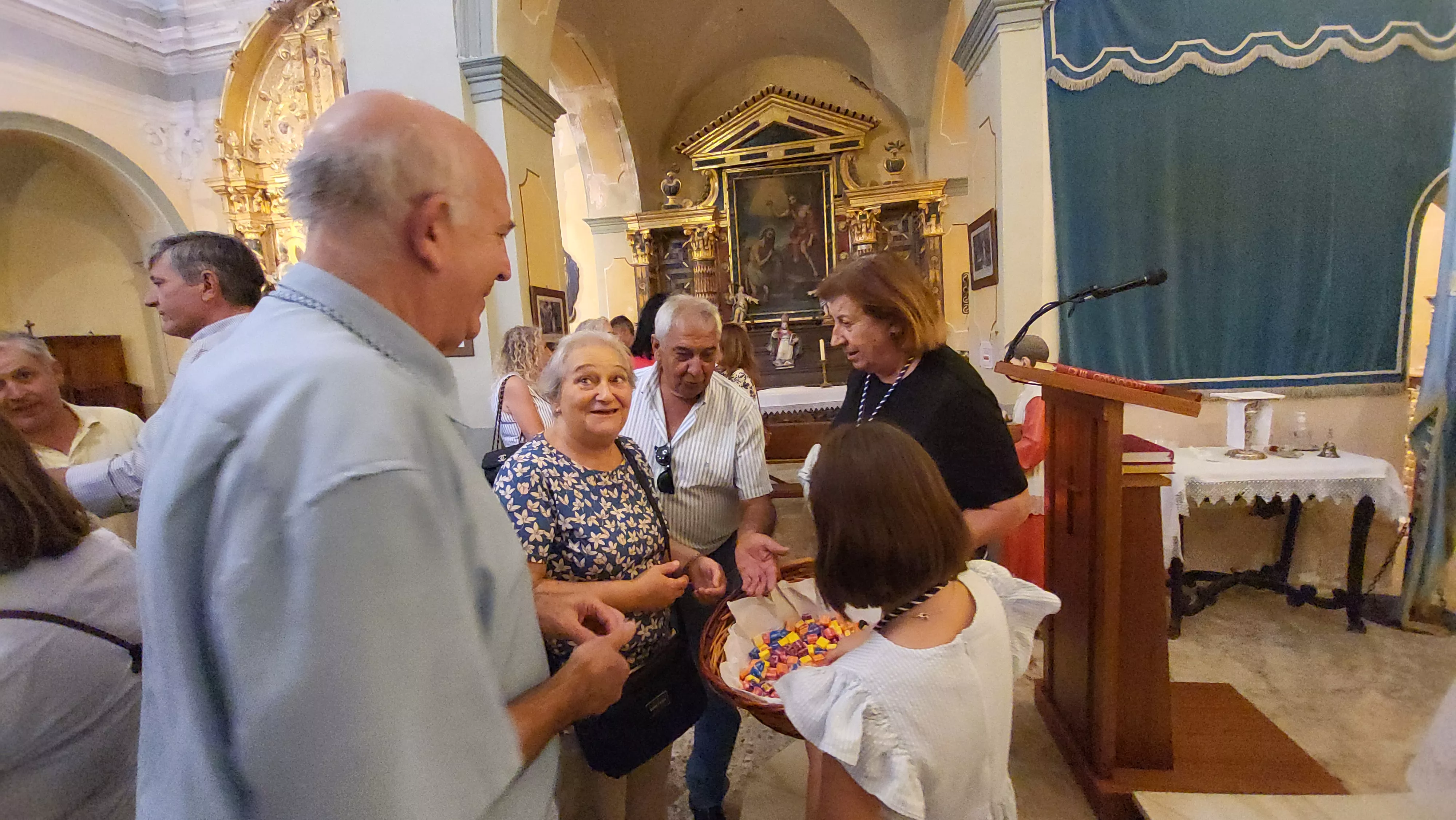 Celebración de la Cofradía de Nuestra Señora de Cillas. Foto Mercedes Manterola