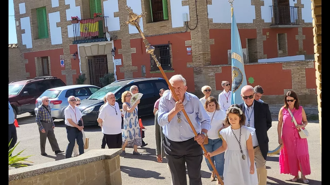 Cillas celebra a su Patrona con tradición y relevo generacional. Foto Mercedes Manterola