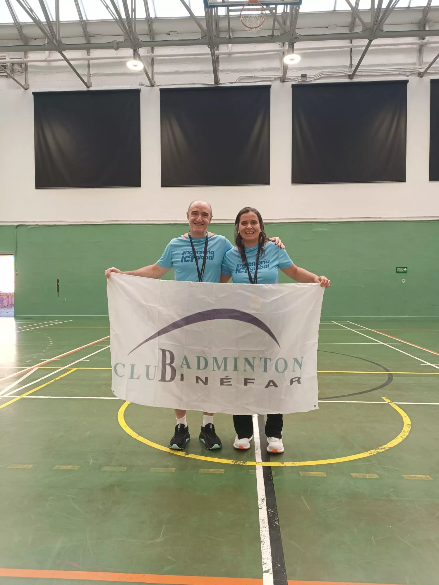 Belén Foj y Eduardo Marco "Truco", medallistas en Vitoria. Belén Foj y Eduardo Marco "Truco", medallistas en Vitoria.