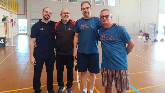 Cuarteto del CB Barbastro en Alfajarín. Cuarteto del CB Barbastro en Alfajarín.