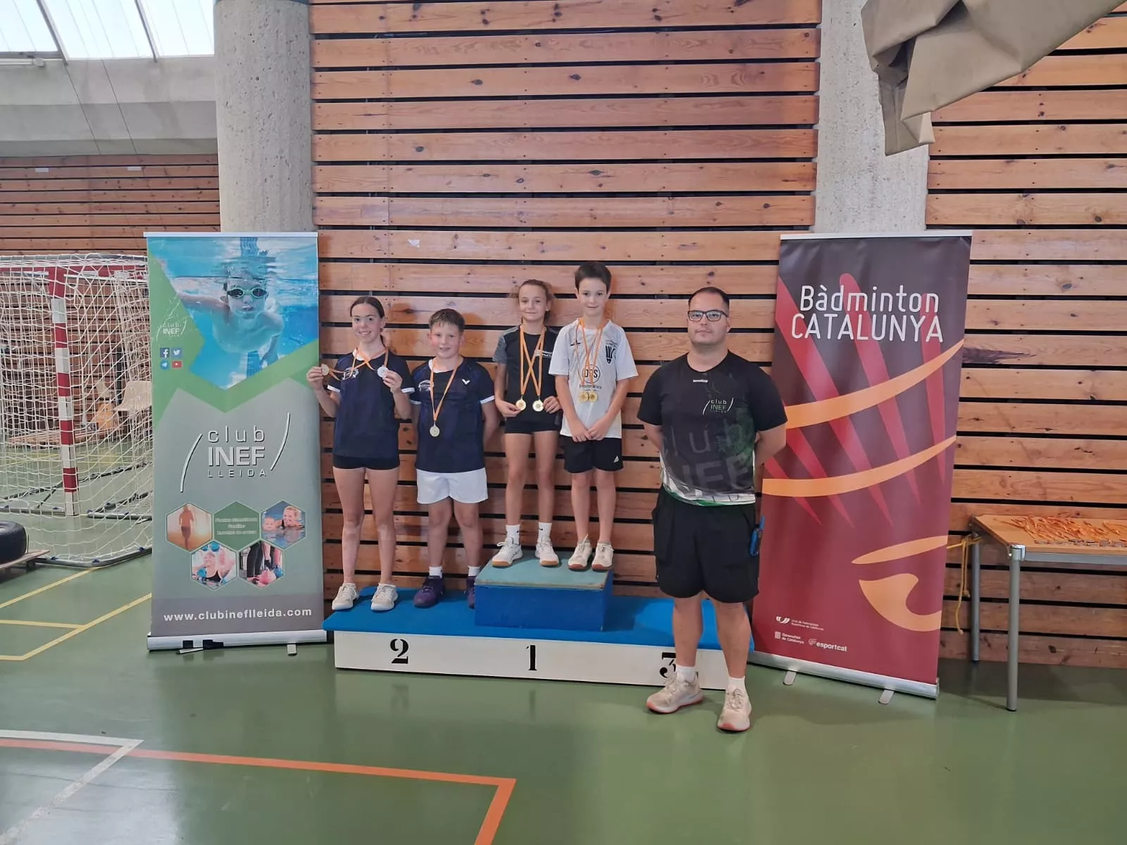 Badminton Huesca en Lleida 