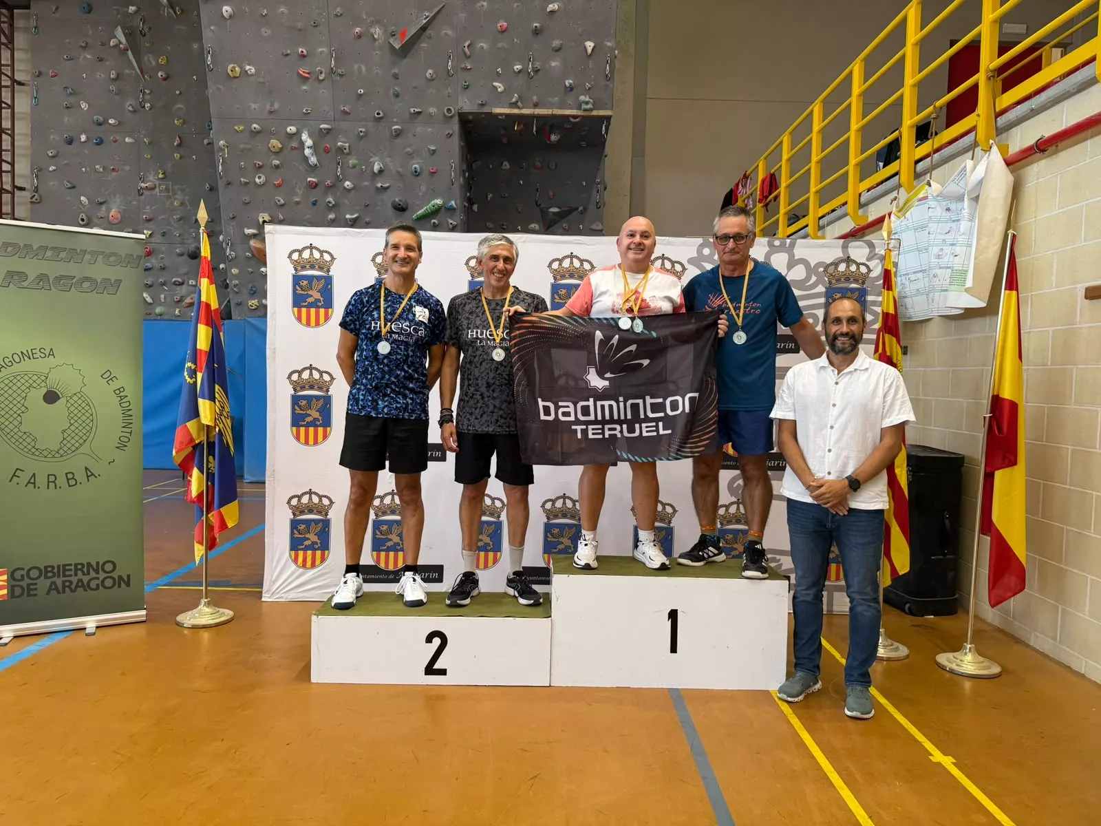 Badminton Huesca en Alfajarín 