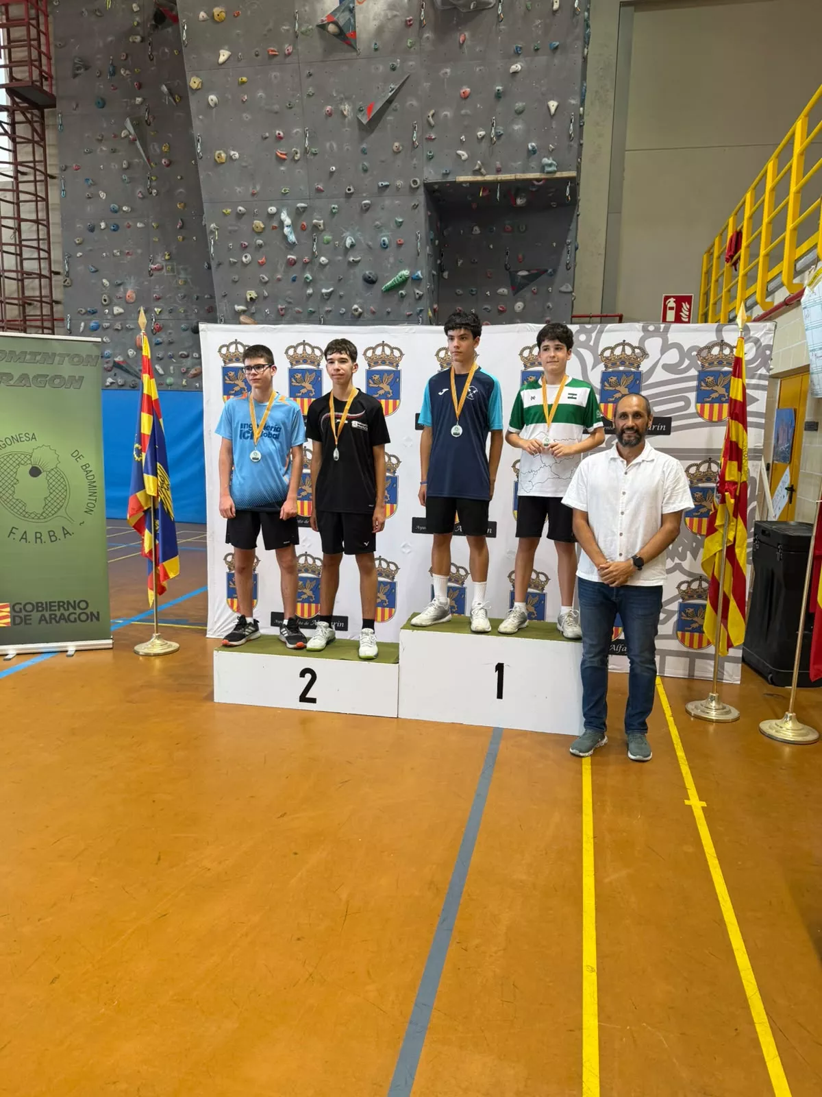 Badminton Huesca en Alfajarín 