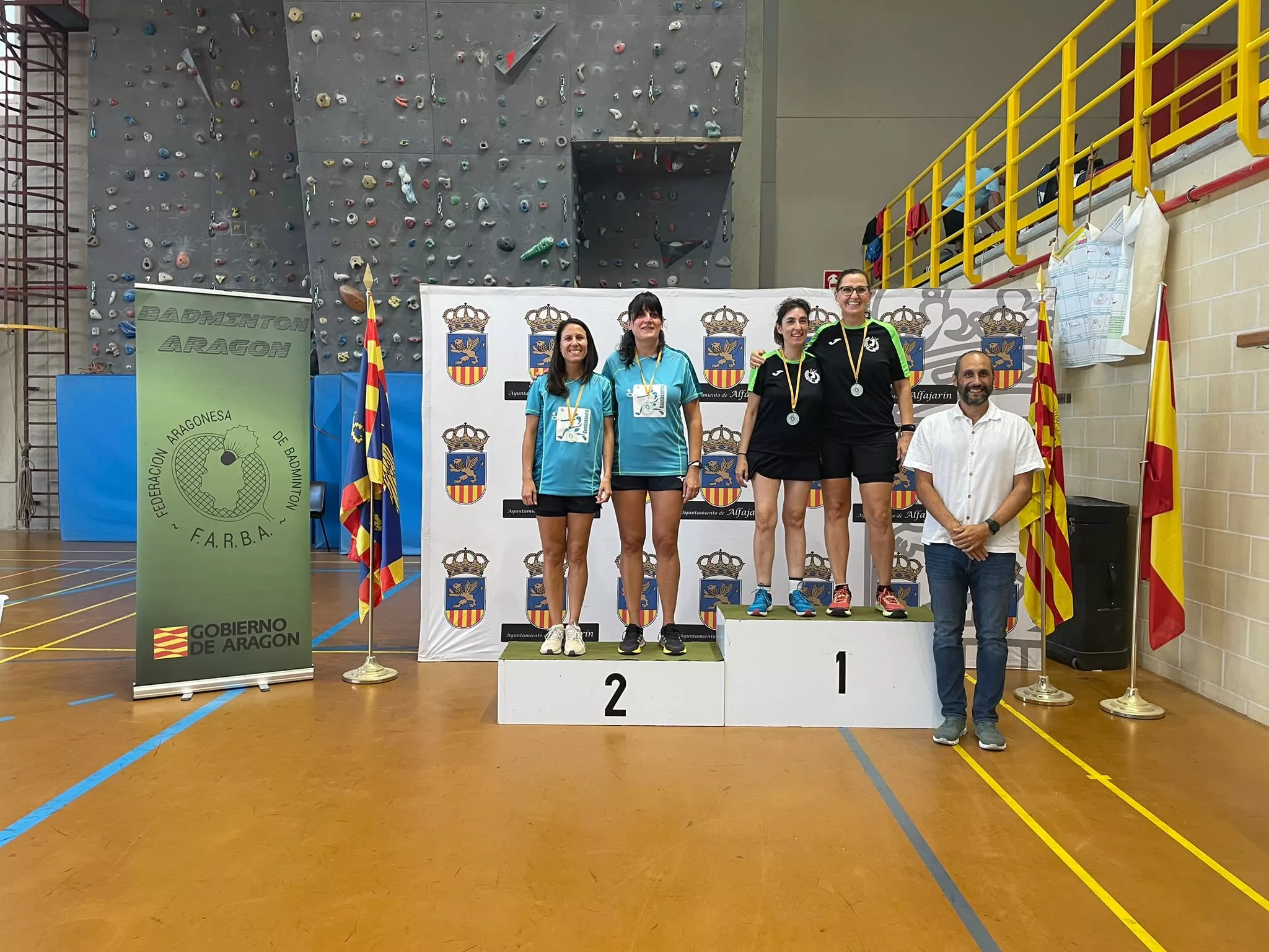 Badminton Huesca en Alfajarín 