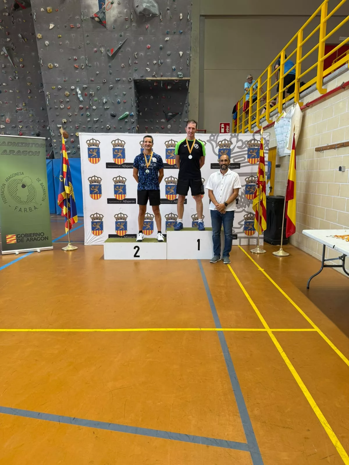 Badminton Huesca en Alfajarín 
