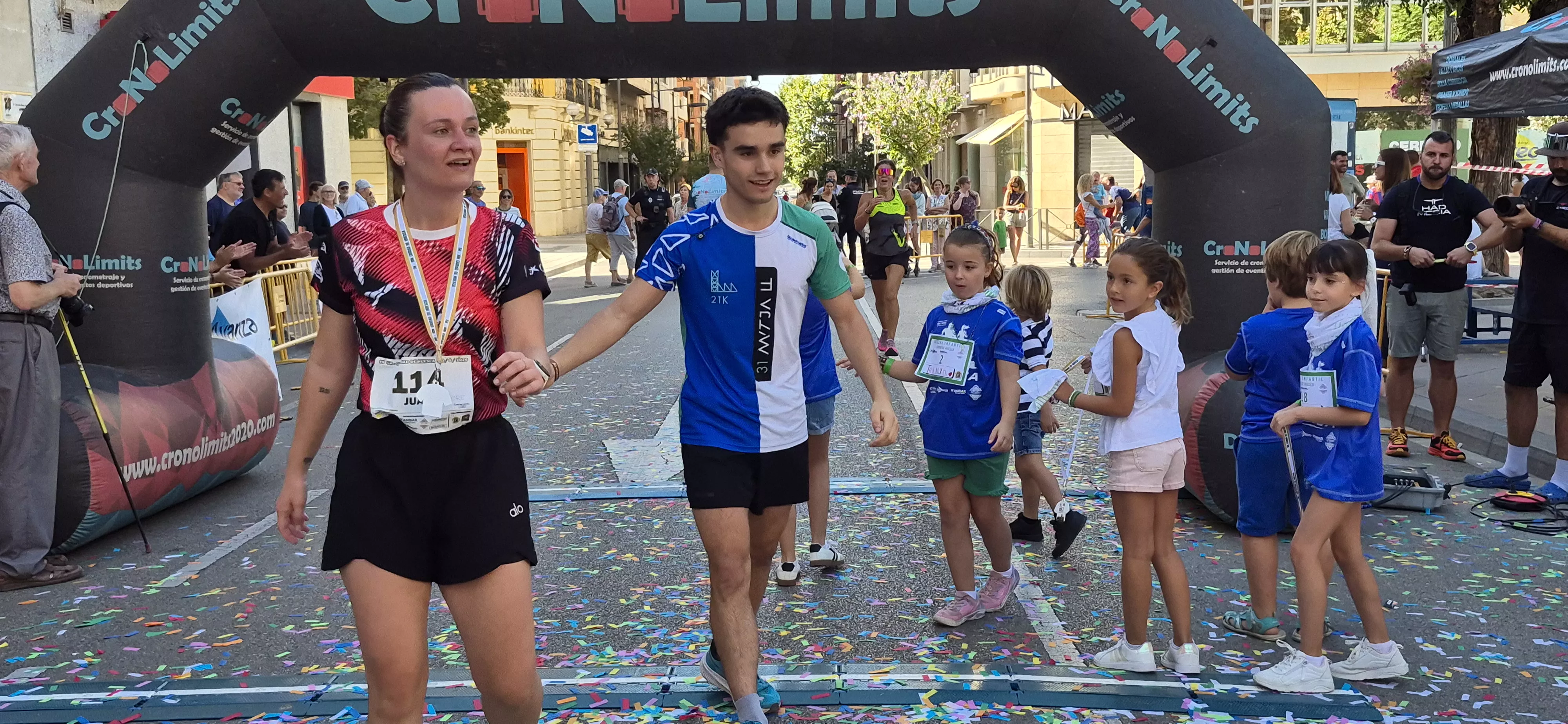 Carreras 10K, 5k e infantiles. Foto Myriam Martínez