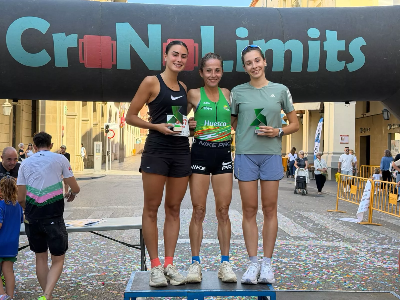 Podio femenino 5K
