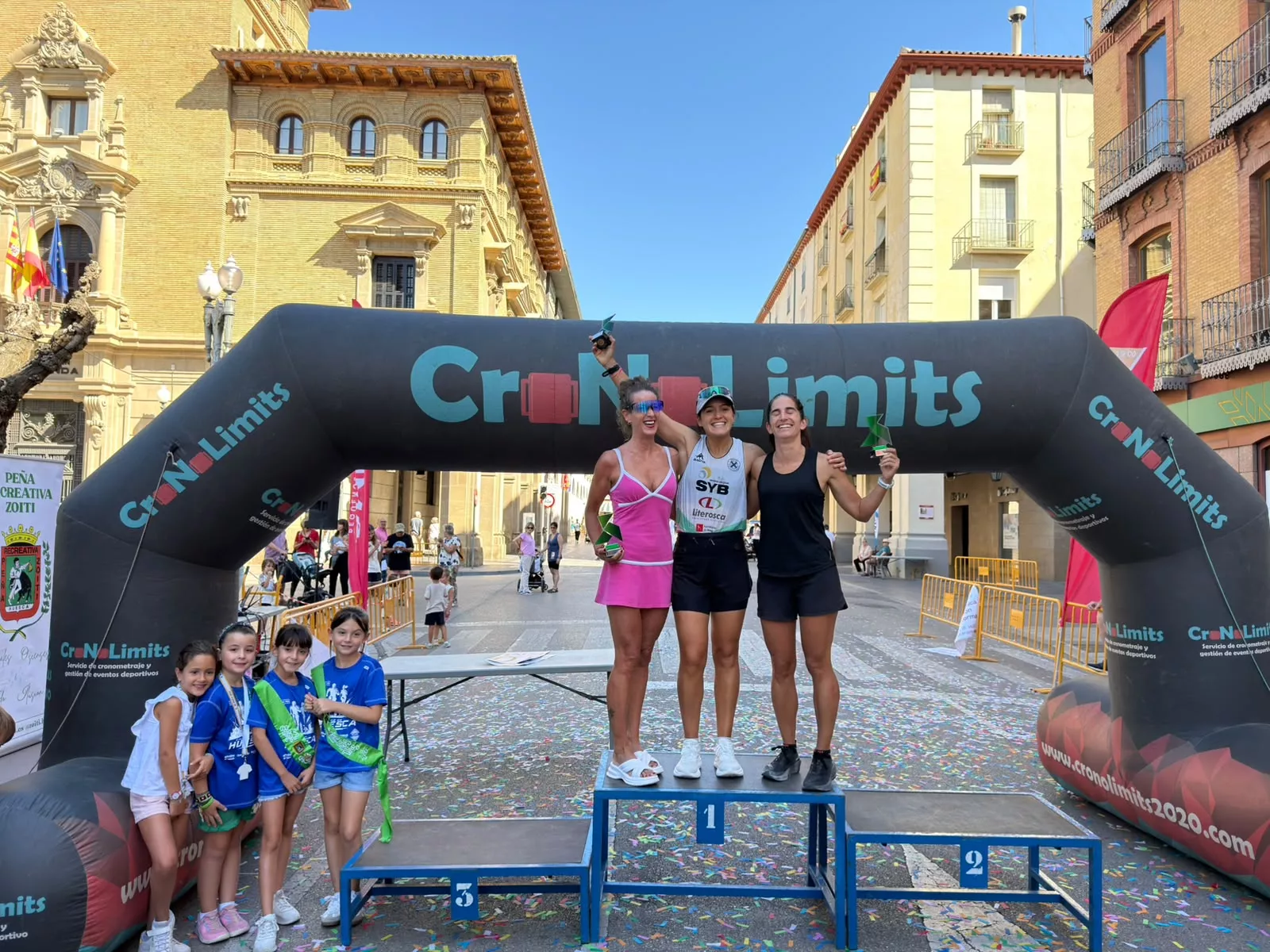 Podio femenino 10K