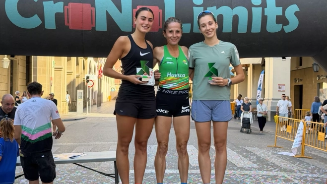 Podio femenino 5K Podio femenino 5K