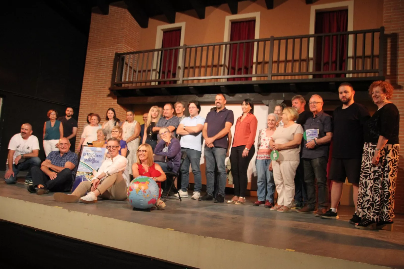 Presentación El meridiano de los Monegros en Robres. Foto Carlos Neofato
