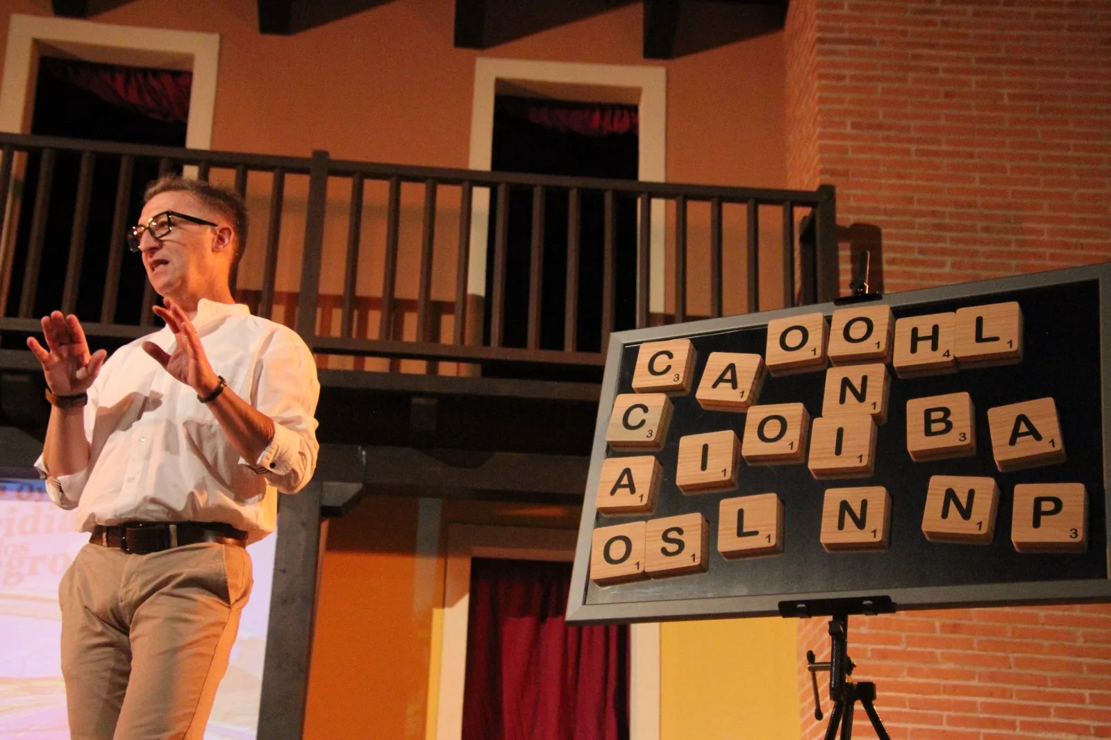 Presentación El meridiano de los Monegros en Robres. Foto Carlos Neofato
