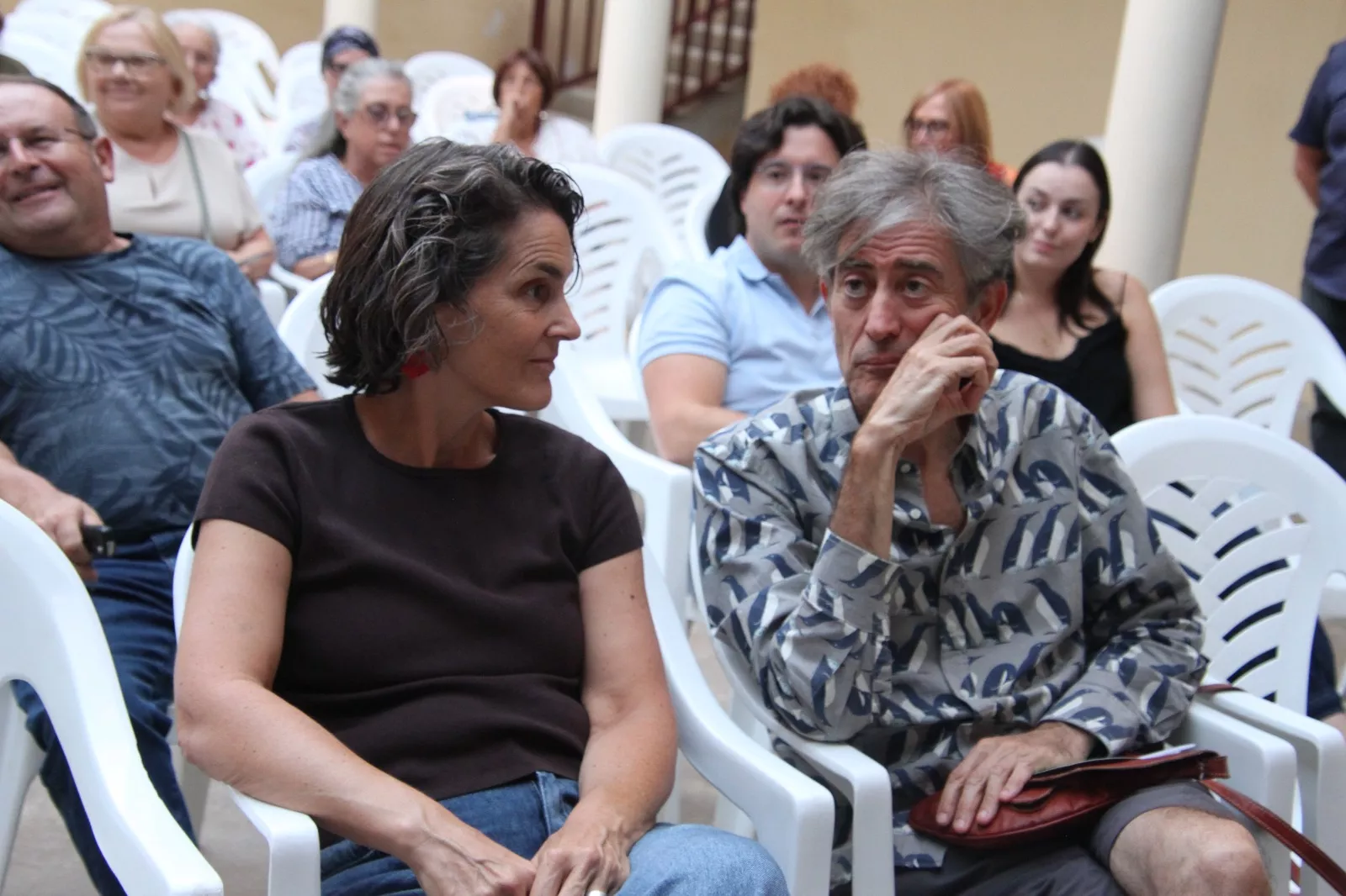 Presentación El meridiano de los Monegros en Robres. Foto Carlos Neofato