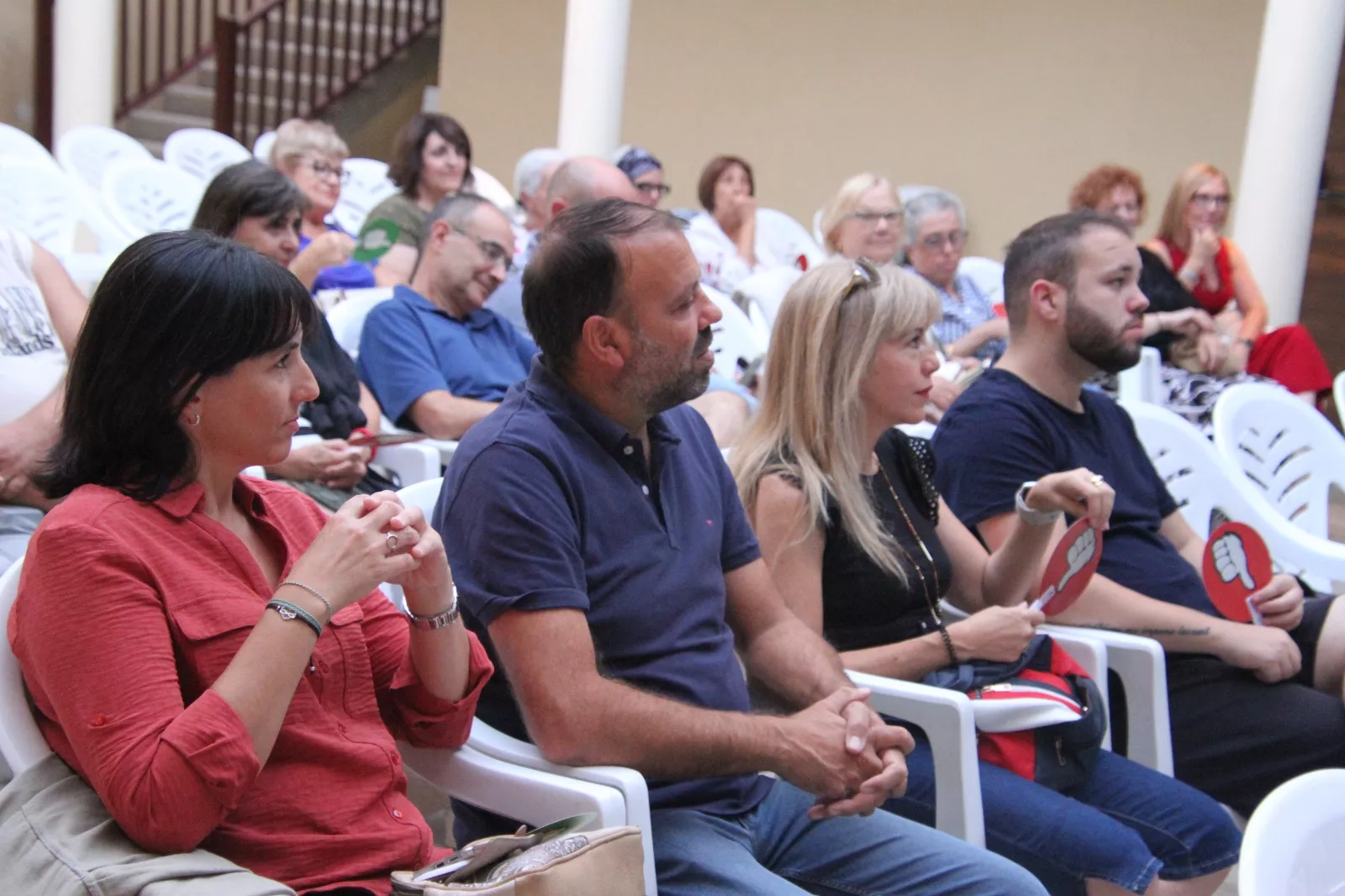 Presentación El meridiano de los Monegros en Robres. Foto Carlos Neofato