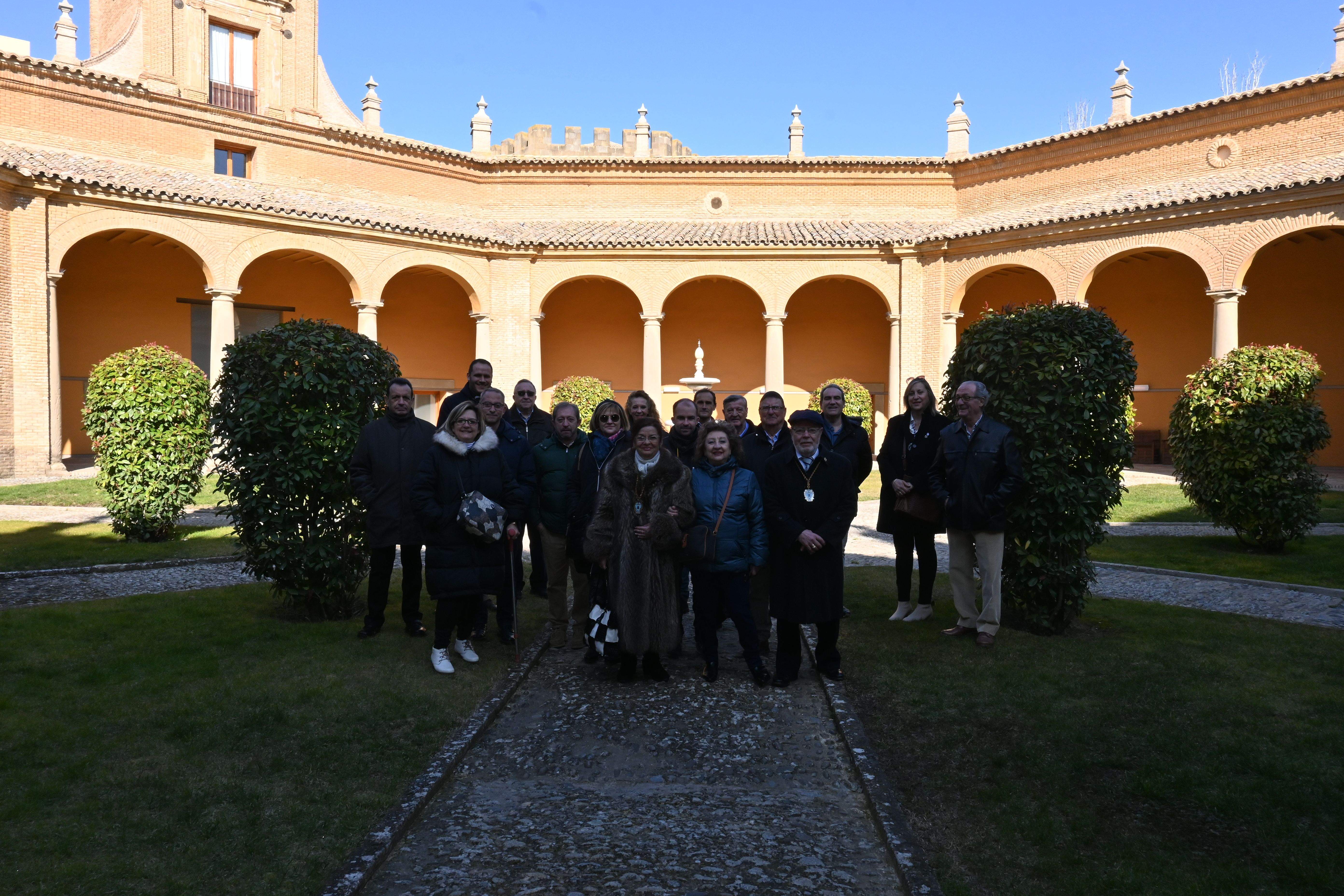 En el patio octogonal del Museo.  Foto Carlos Jalle 
