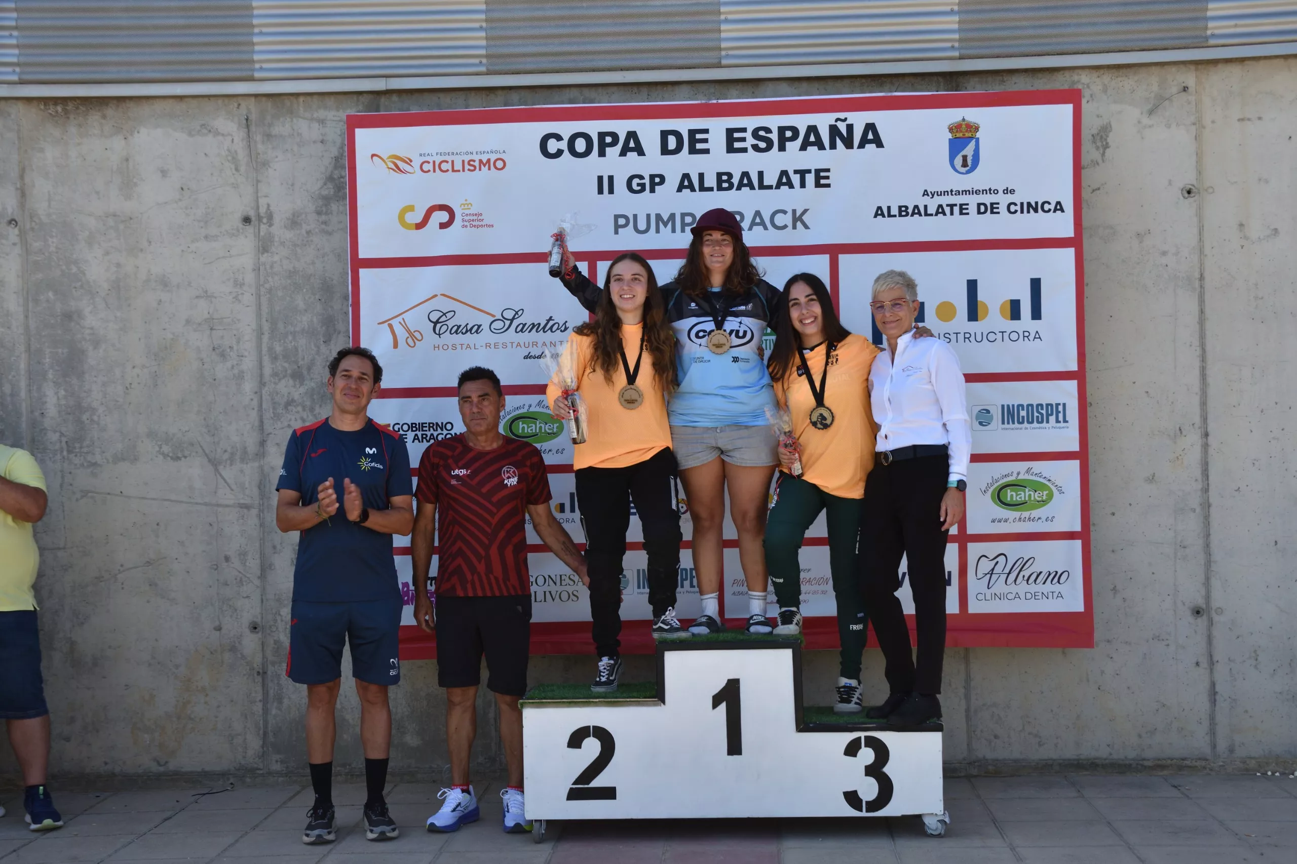 Copa de España de pumptrack en Albalate de Cinca