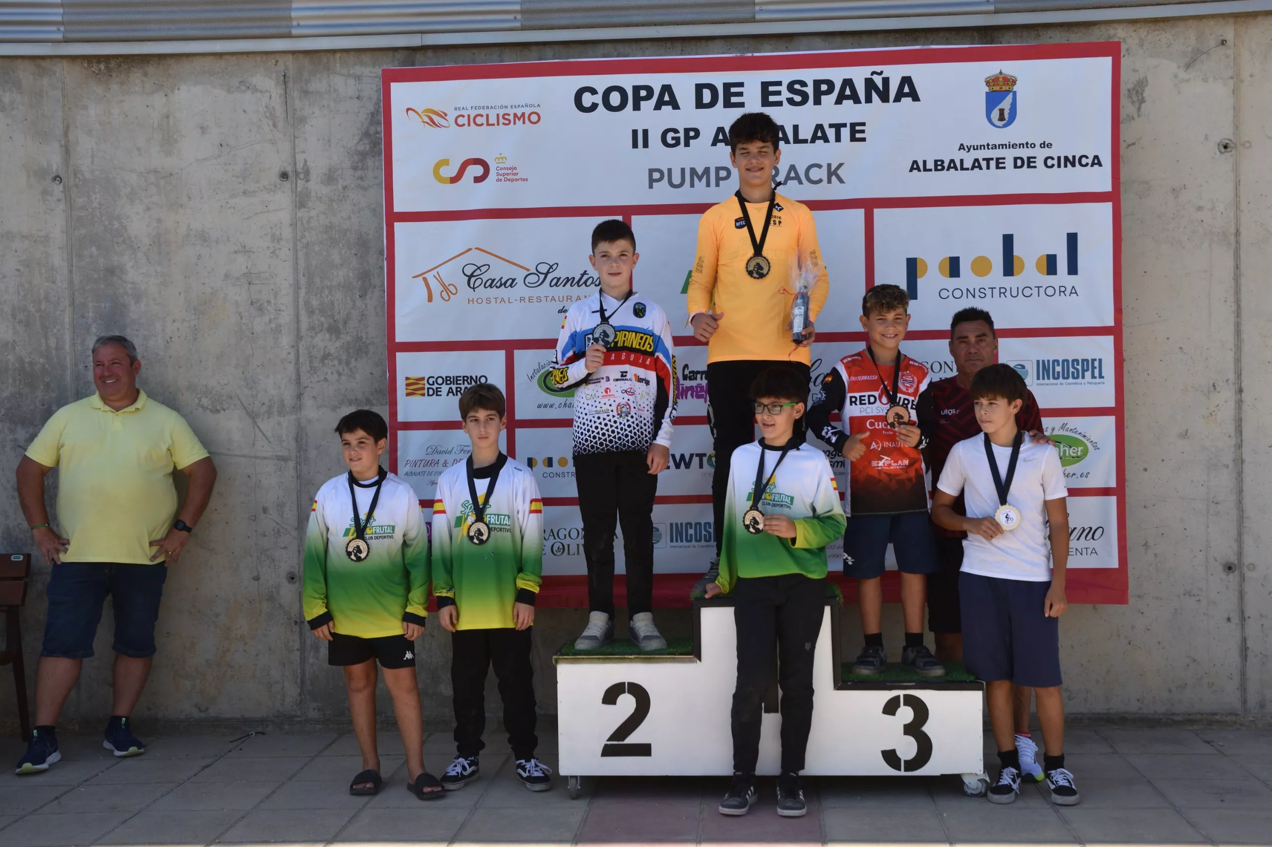 Copa de España de pumptrack en Albalate de Cinca