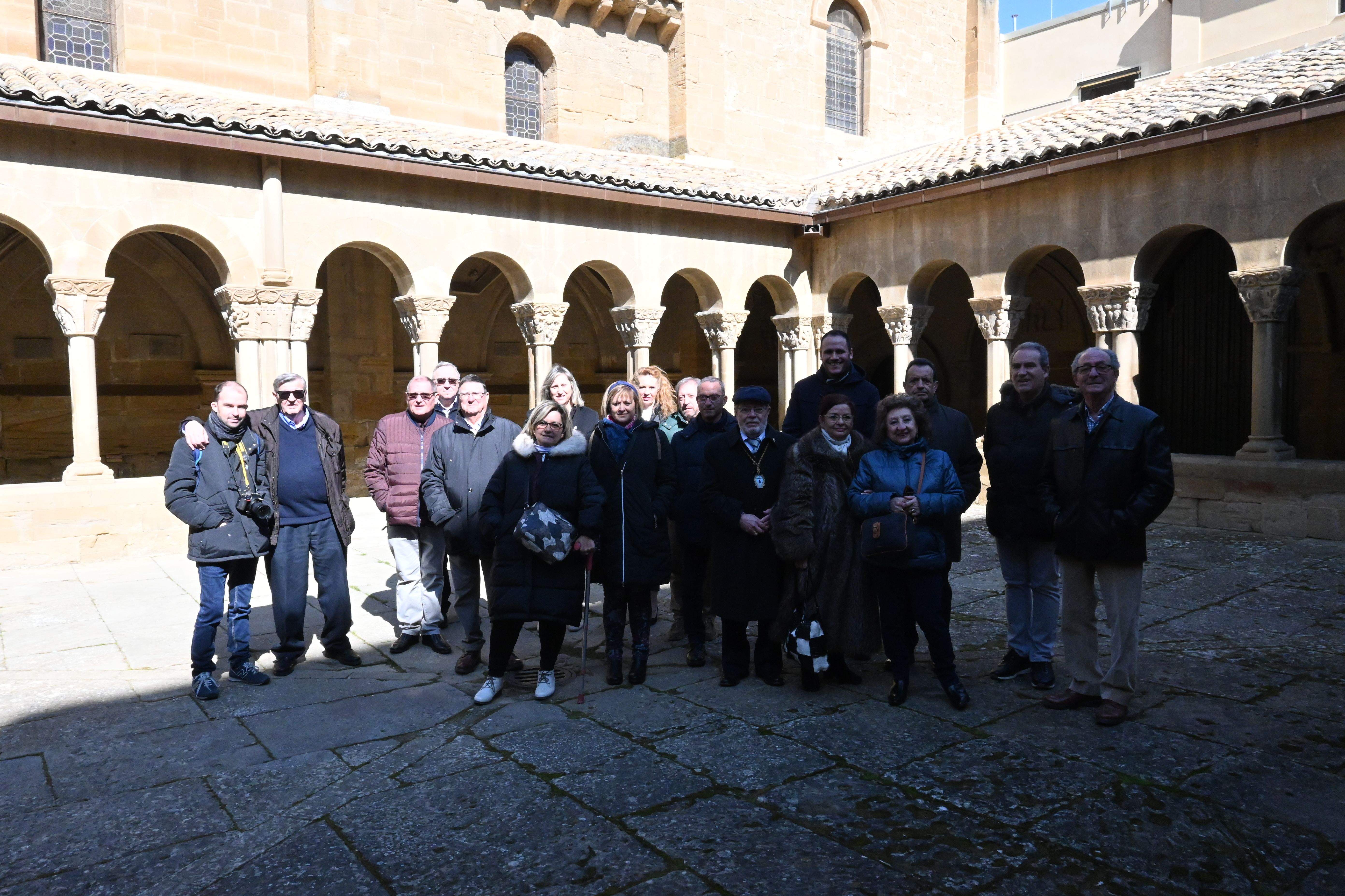 En los claustros de San Pedro. Foto Carlos Jalle 