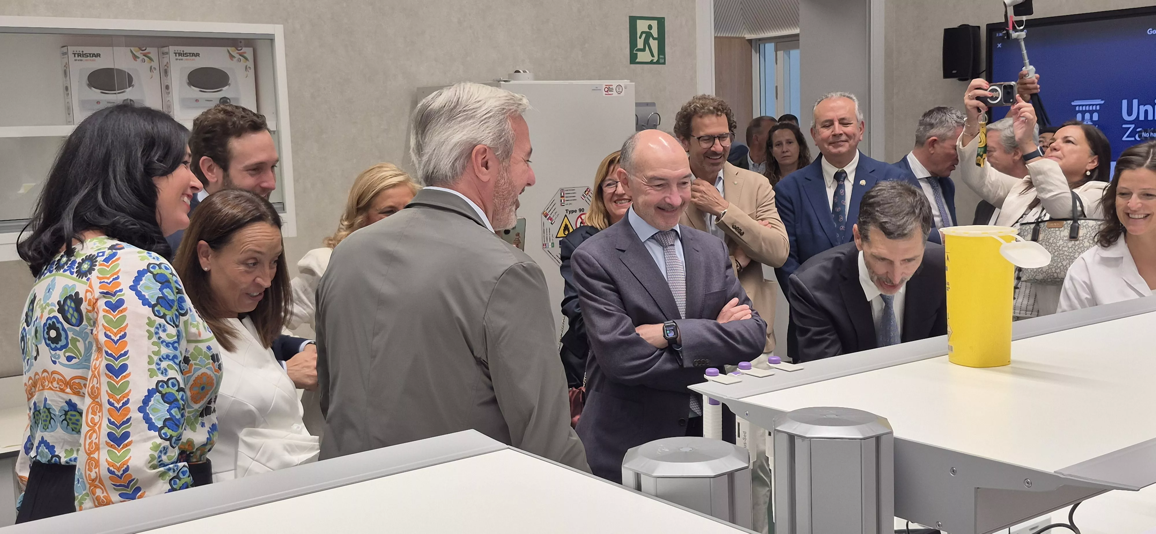 Inauguración del edificio de Medicina y la implantación del grado completo. Foto Myriam Martínez