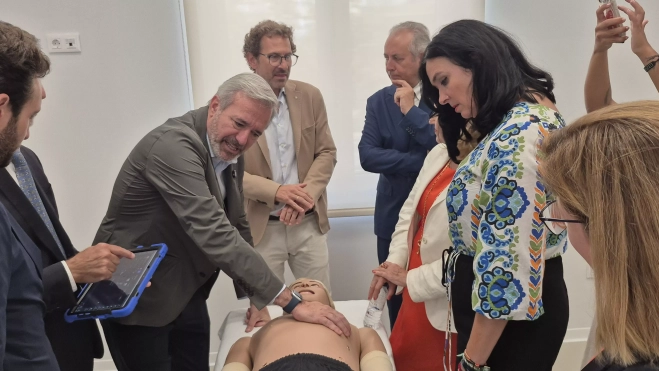 Inauguración del edificio de Medicina y la implantación del grado completo. Foto Myriam Martínez