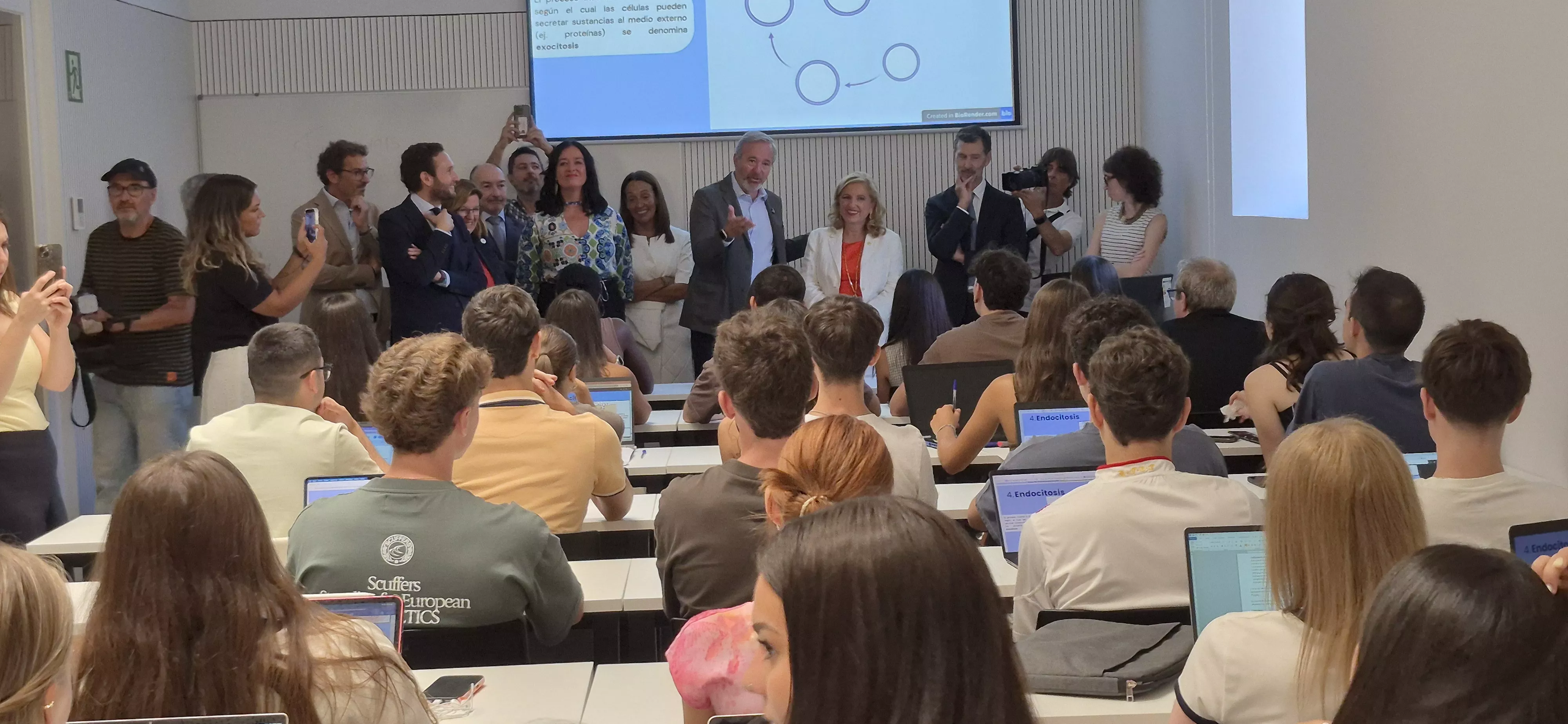 Inauguración del edificio de Medicina y la implantación del grado completo. Foto Myriam Martínez
