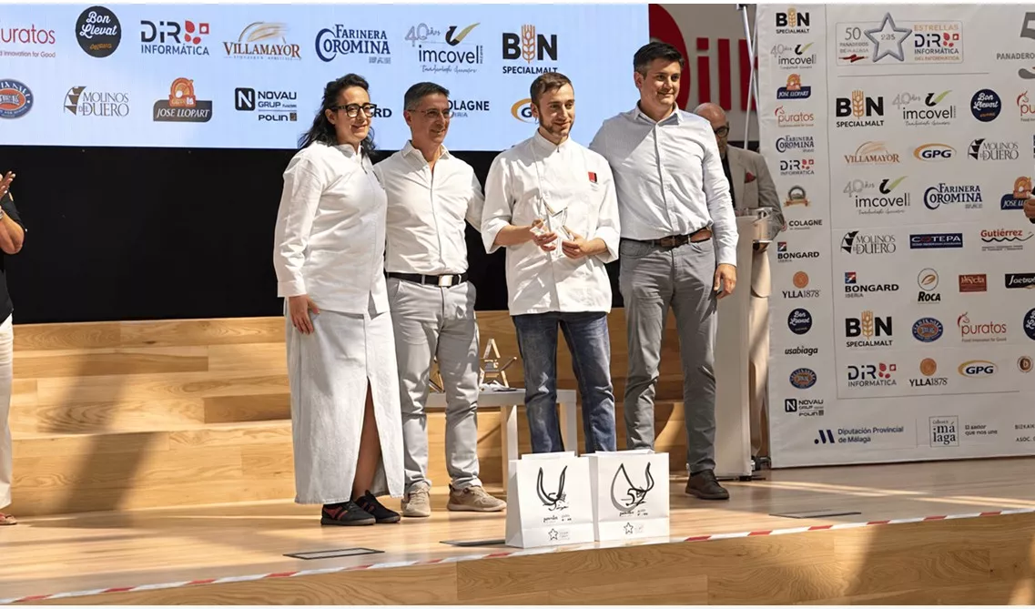 La tercera generación de Tolosana con la Estrella de Plata entre las panaderías de España