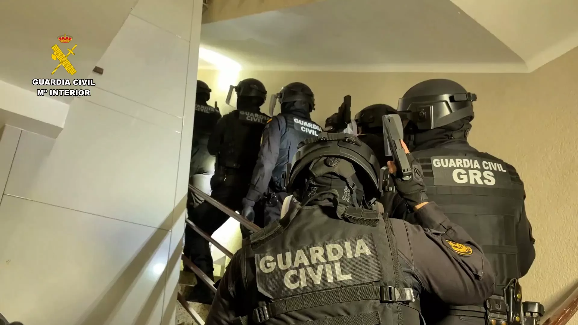 Pperación de la Guardia Civil Ibermellow de ciberestafadores.
