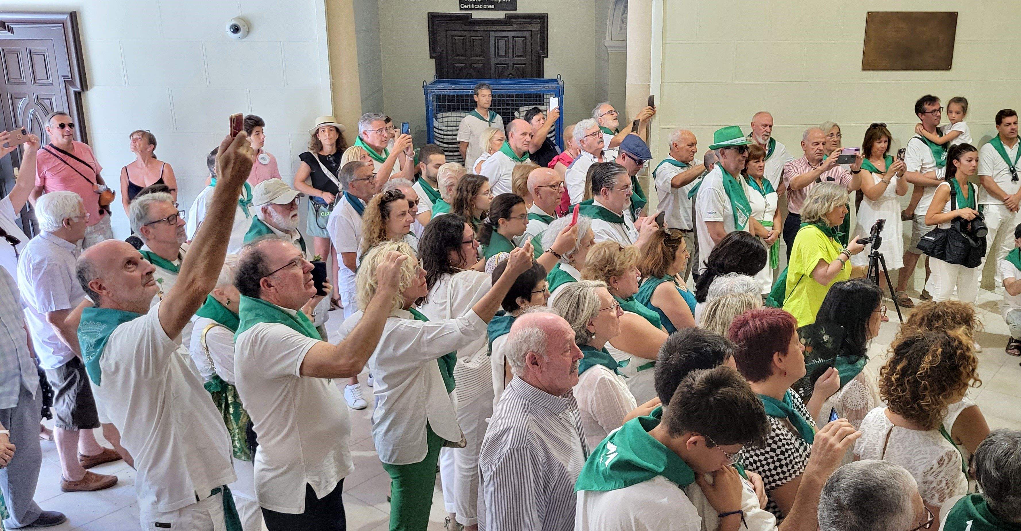 Homenaje a Rafael Fidalgo. Foto Mercedes Manterola