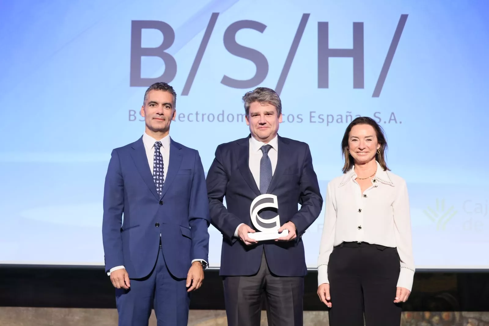 BSH con Luis Ignacio Lucas, de Caja Rural de Aragón