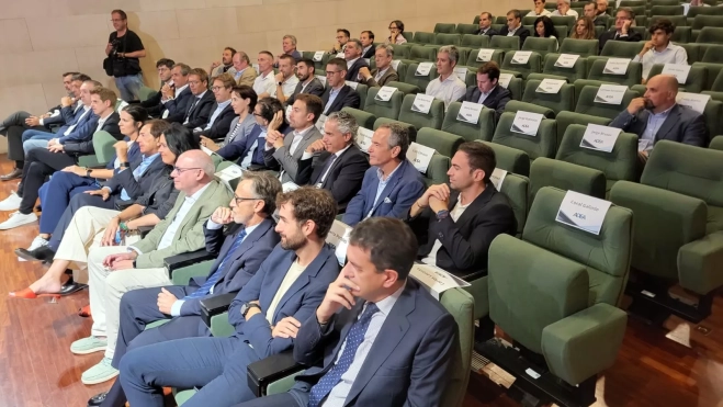 Asistentes al Foro de ADEA en Huesca