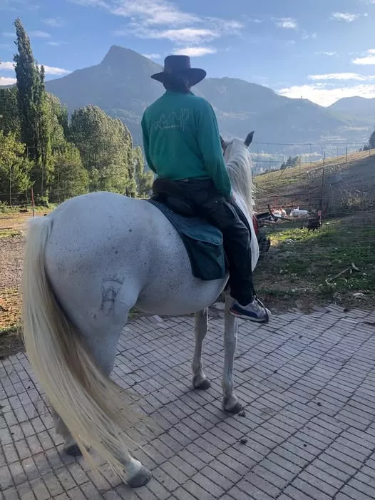 Desafío hombre contra caballo en Lanaja