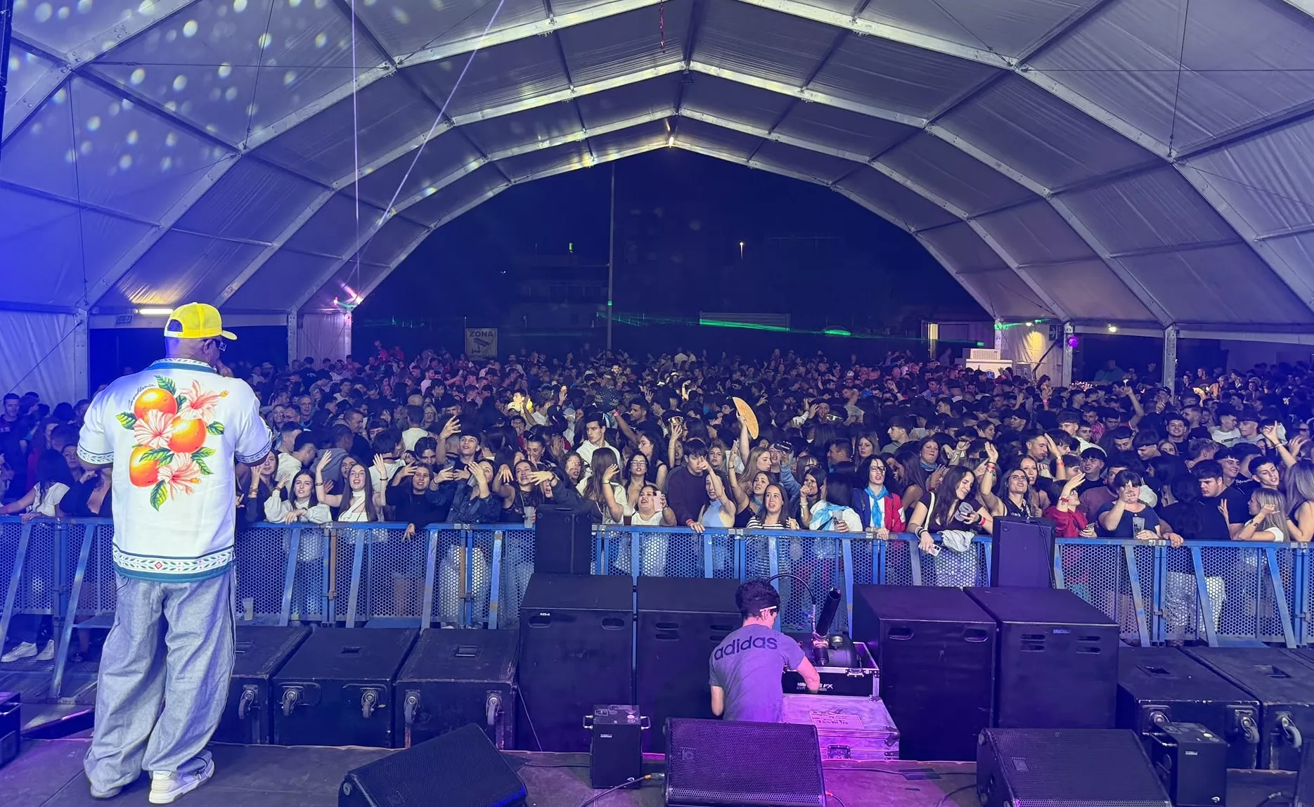 Primer día de las fiestas de San Mateo 2026