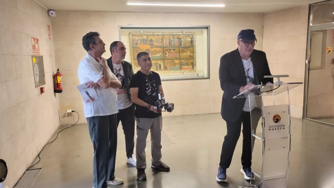 Alberto Gabarre, Carlos Sampériz, Jesús Bosque y José Ignacio Callén Alberto Gabarre, Carlos Sampériz, Jesús Bosque y José Ignacio Callén