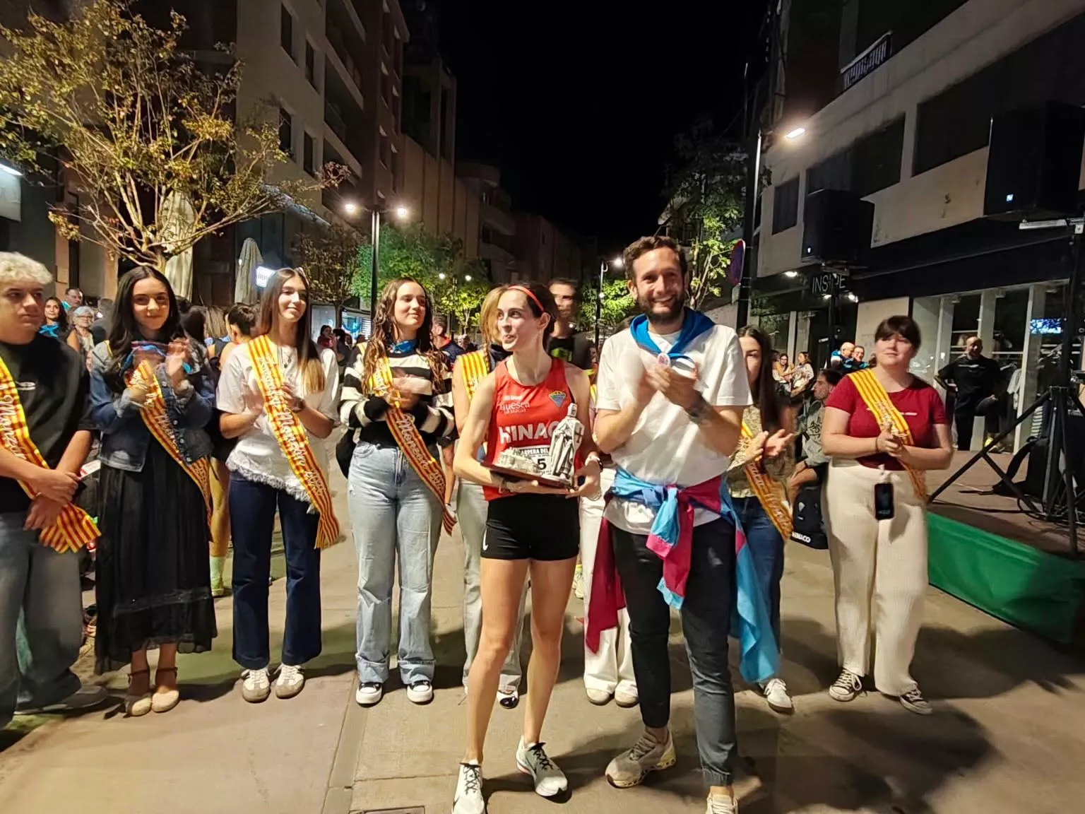 Carrera del "pollo" de Monzón 2026. Foto: Ayuntamiento de Monzón