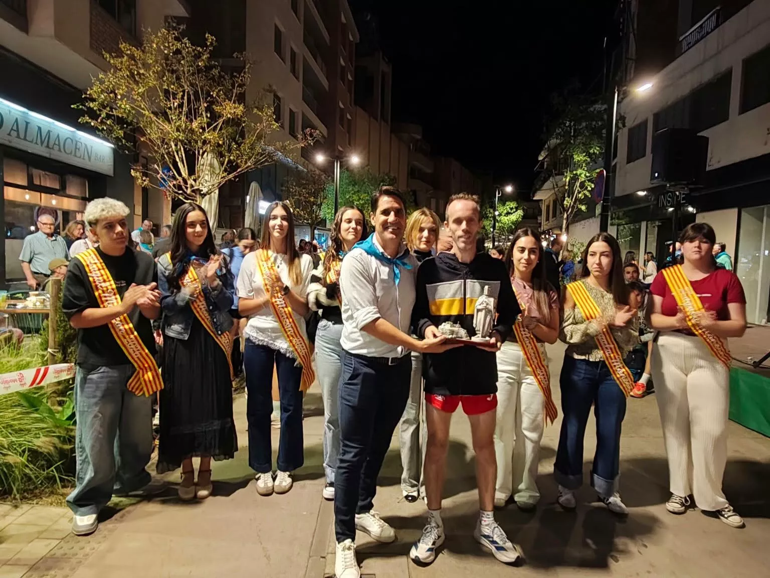 Carrera del "pollo" de Monzón 2026. Foto: Ayuntamiento de Monzón